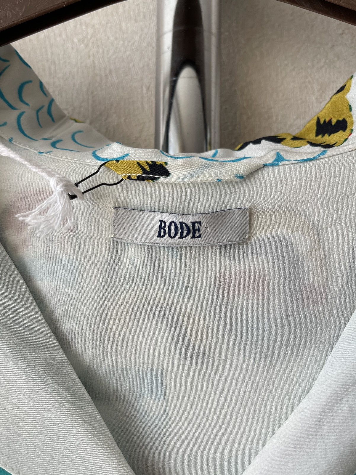 Bode BODE SS23 Niagara Souvenir SS Silk Shirt S/M - NWT Ltd Ed Size US M / EU 48-50 / 2 - 11 Thumbnail