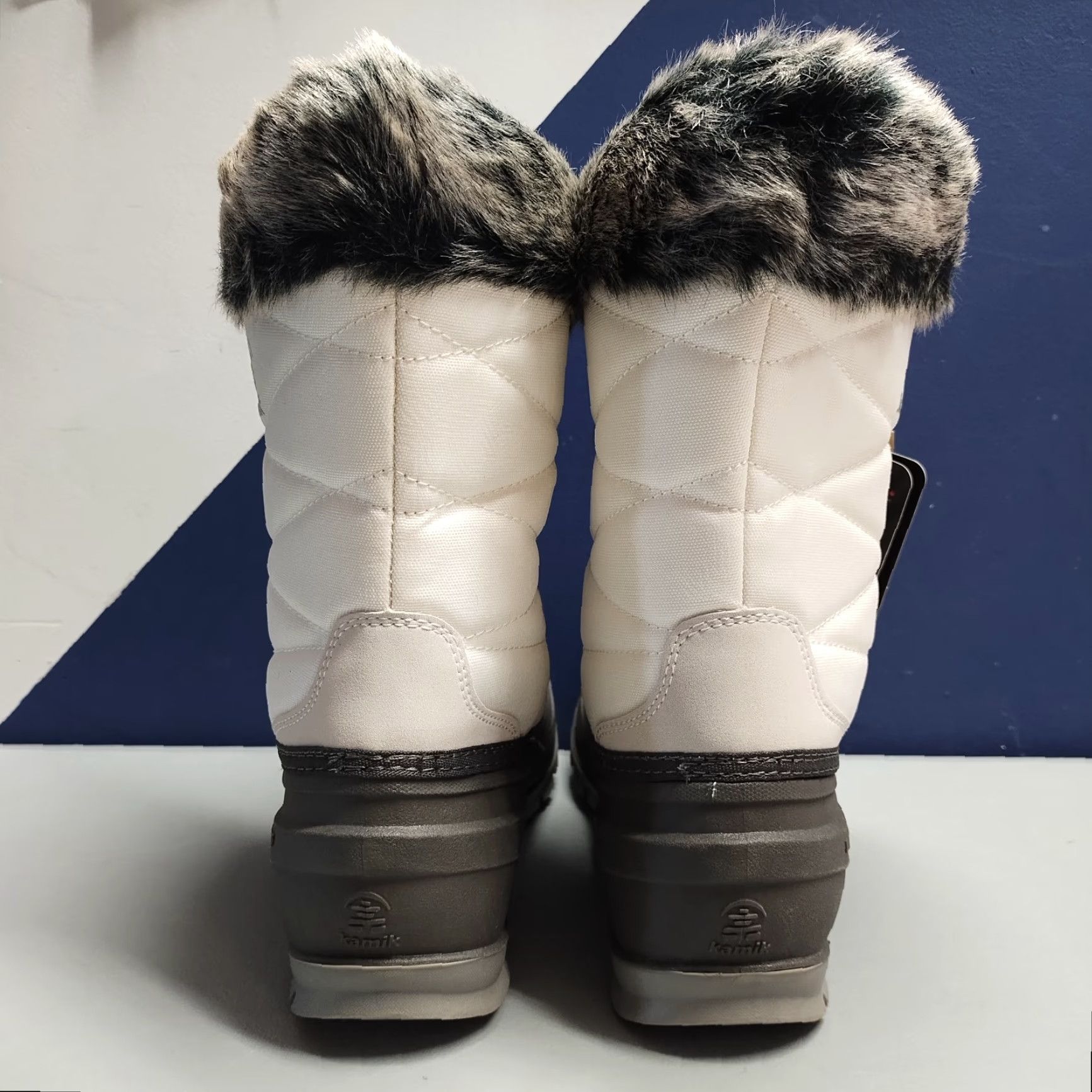 Vintage Kamik Momentum 3 Womens Size 7 Gray White Waterproof 97559 - VINTAGE? No (keep title as original words) Size US 7 / IT 37 - 4 Thumbnail