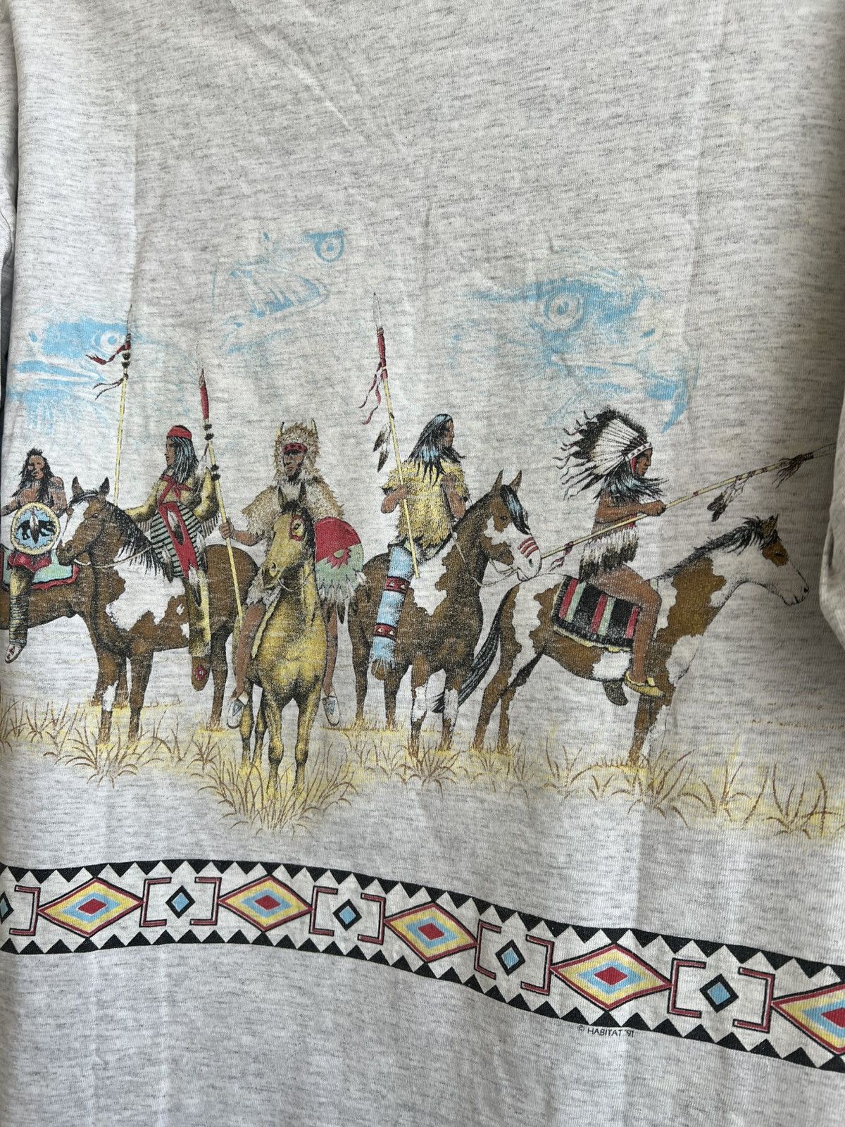Vintage Vintage 90s St. Louis Native American T-Shirt Museum Size XL Size US XL / EU 56 / 4 - 20 Thumbnail