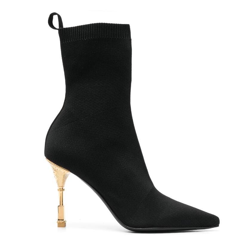 Balmain BNWT SS23 BALMAIN KNIT SOCK BOOTS 39.5 Size US 9.5 / IT 39.5 - 1 Thumbnail