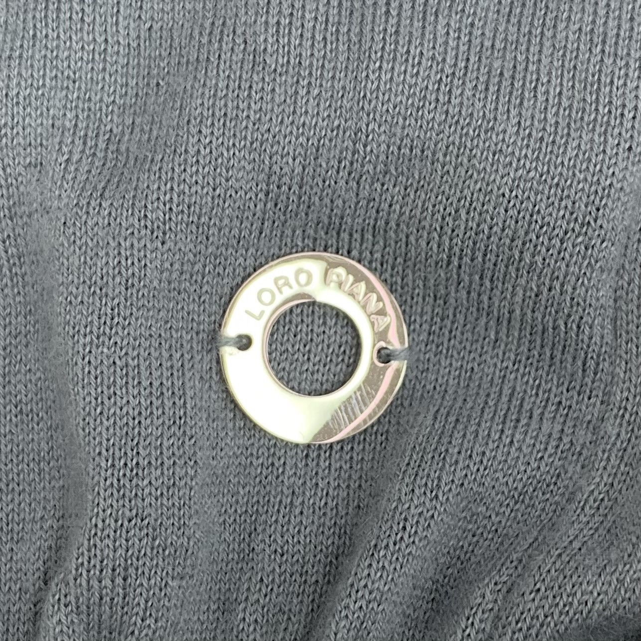 Loro Piana Loro Piana Blue Cashmere Long Sleeve Knit Sweater K26WX Size US XS / EU 42 / 0 - 5 Thumbnail