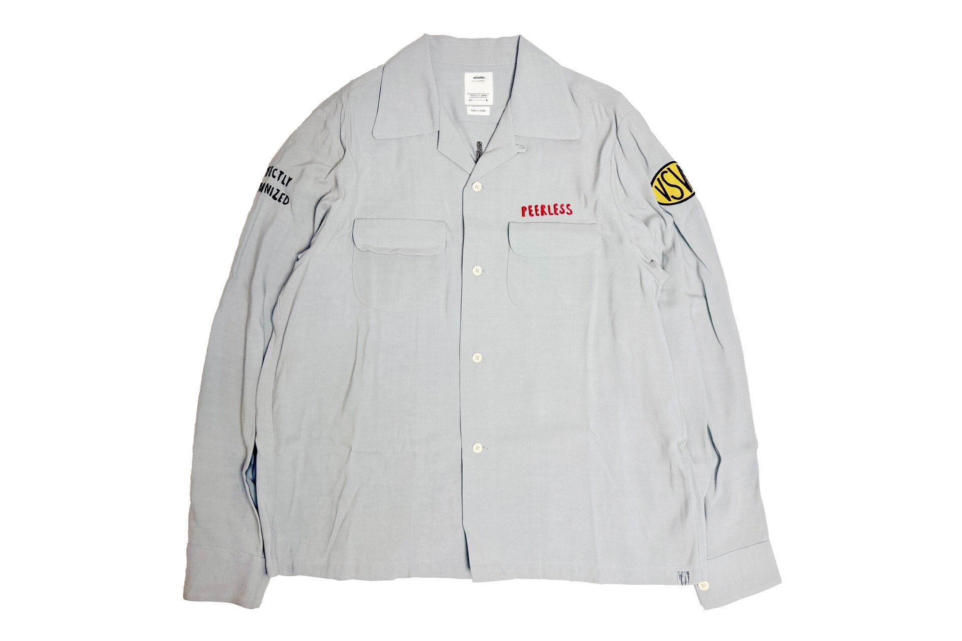 Visvim VISVIM KEESEY G.S. Long Sleeve Shirt Size US S / EU 44-46 / 1 - 1 Thumbnail