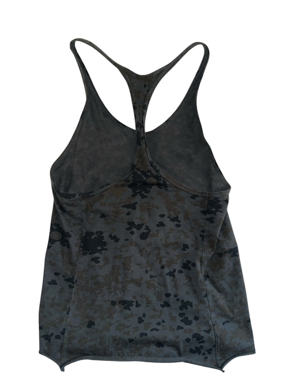 Le Grande Bleu (L.G.B.) LGB glitter army star camo racer back tank top Size XS / US 0-2 / IT 36-38 - 3 Thumbnail