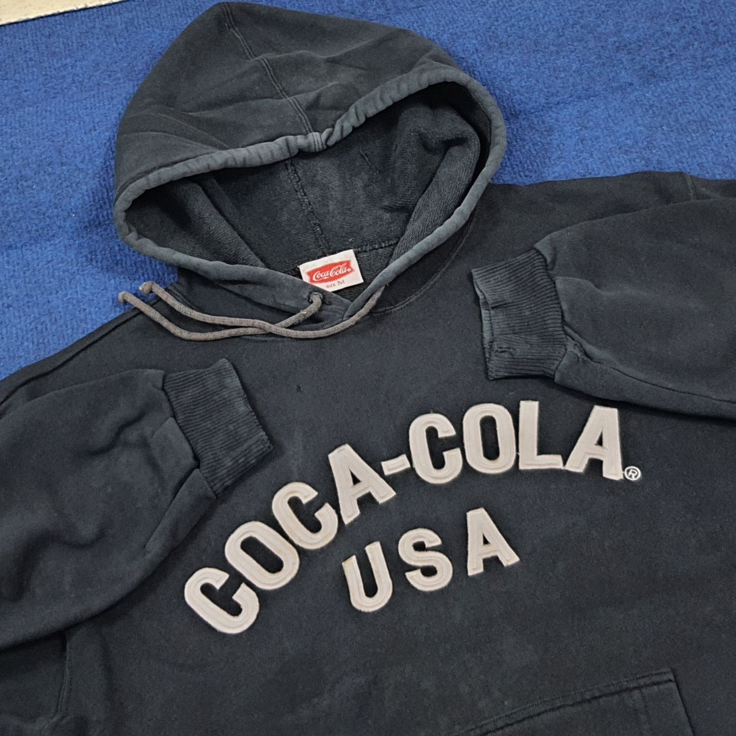 Coca Cola Vintage 90s Coca Cola USA Hoodie Sweatshirt C295N28 Size US S / EU 44-46 / 1 - 5 Thumbnail
