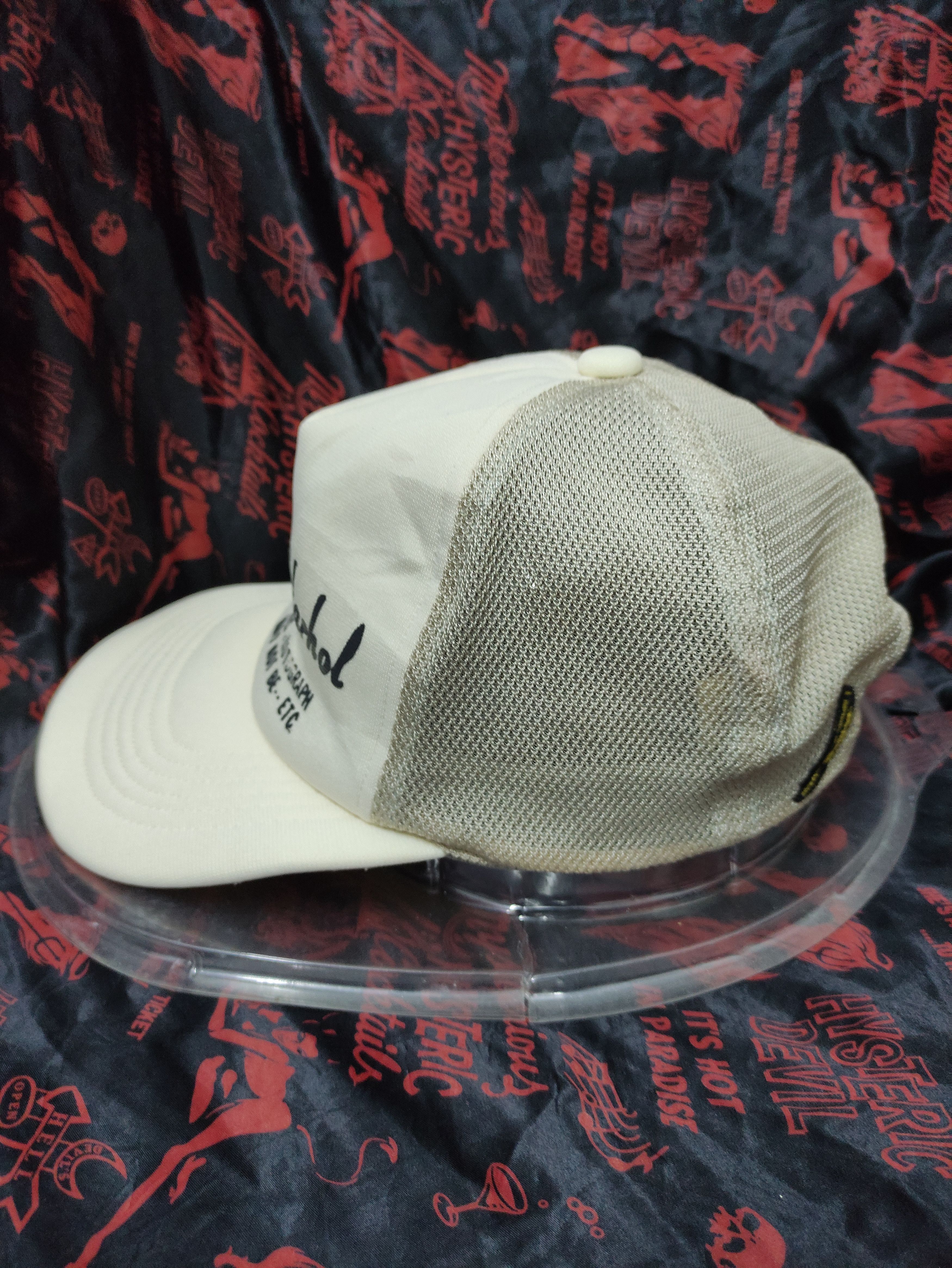 Andy Warhol × Hysteric Glamour Andy Warhol X Hysteric Glamour Vintage Trucker Hats Size ONE SIZE - 7 Thumbnail