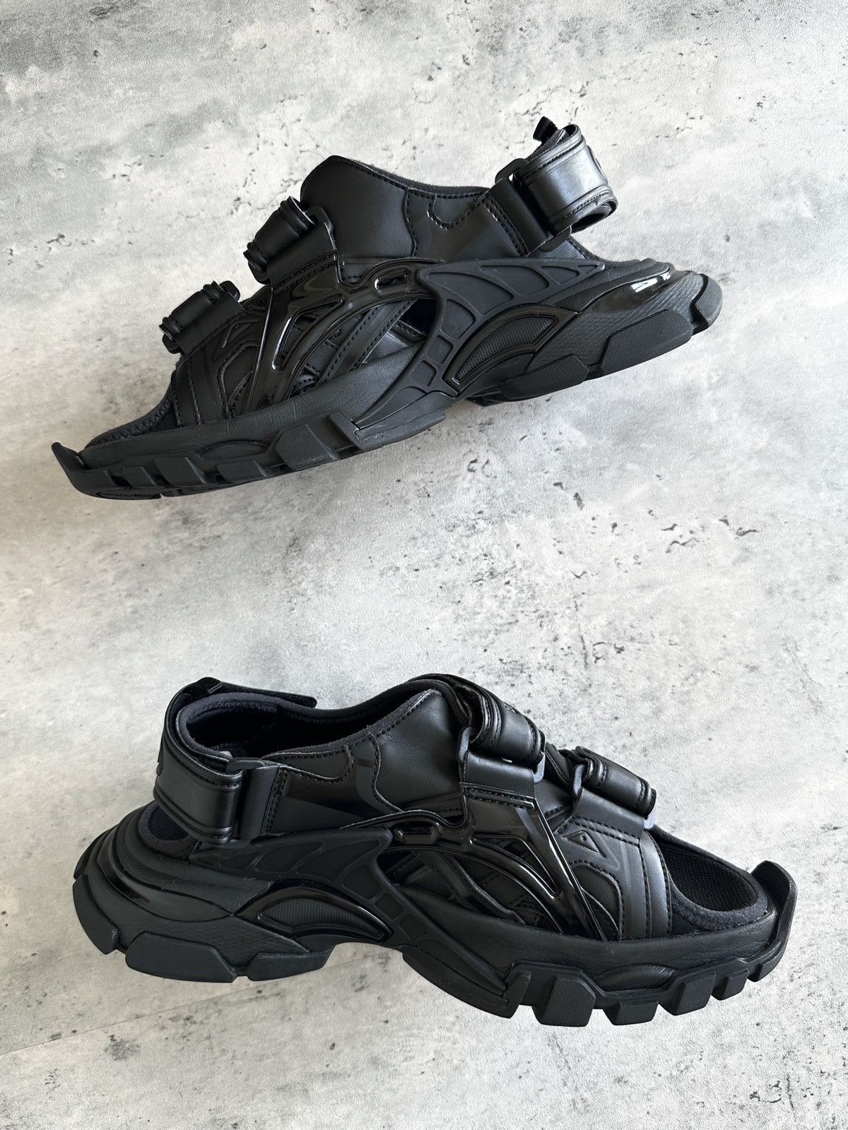 Balenciaga TRACK SANDALS Size US 8 / EU 41 - 14 Thumbnail