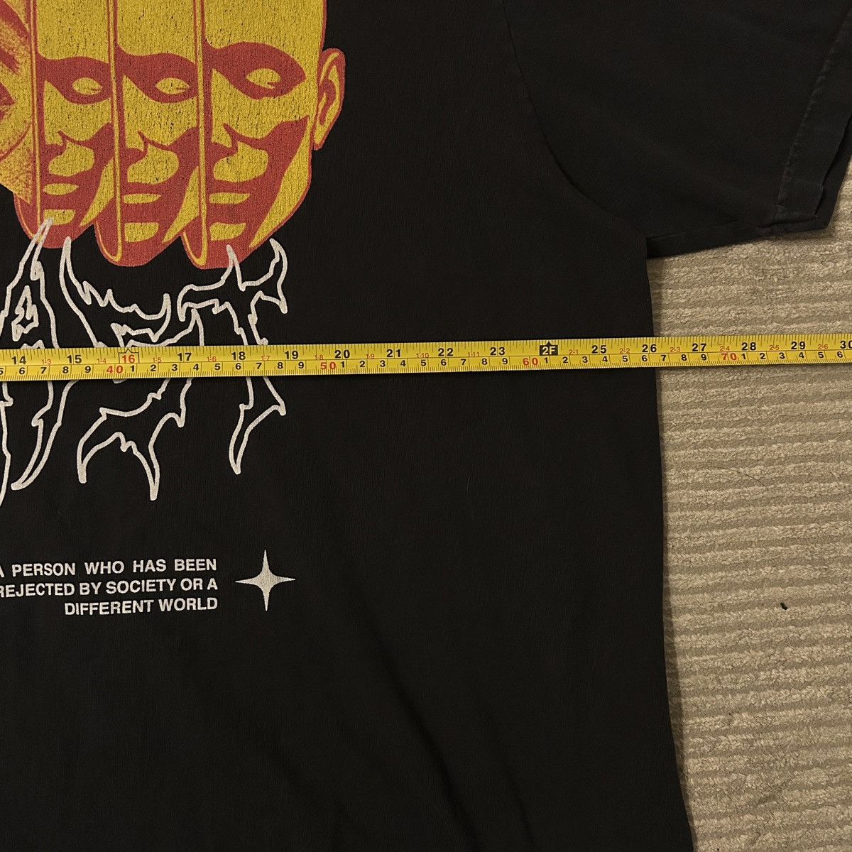 Band Tees NOT FRM HERE® “OUTKAST” Graphic Tee Size US XL / EU 56 / 4 - 5 Thumbnail