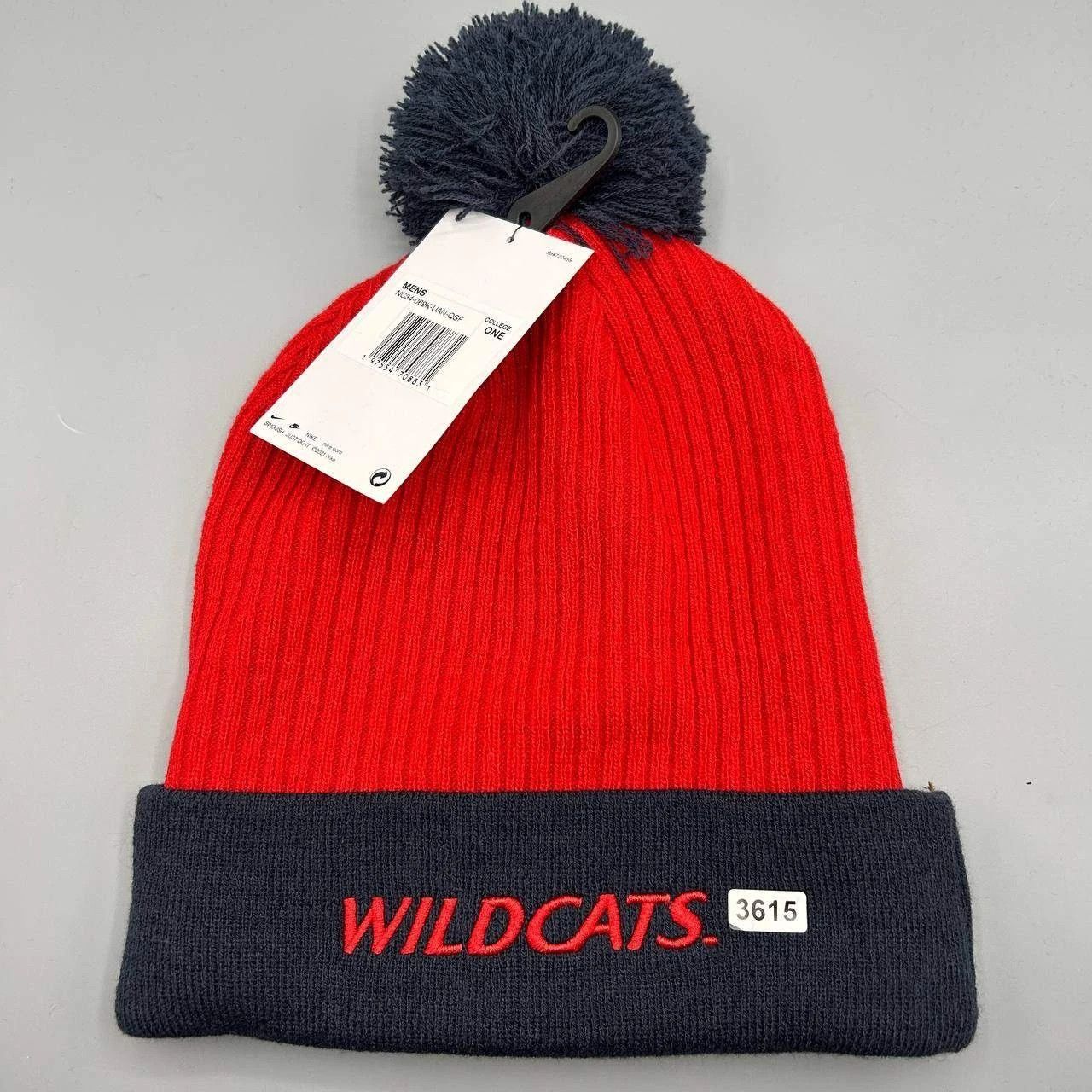 Nike Arizona Wildcats x Nike Hat Men Cuffed Beanie Pom Pom Cap Size ONE SIZE - 4 Thumbnail