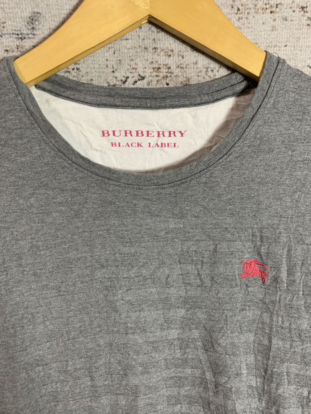 Burberry × Designer Burberry Rare Black Label Longsleeve JAPAN Size US L / EU 52-54 / 3 - 5 Thumbnail