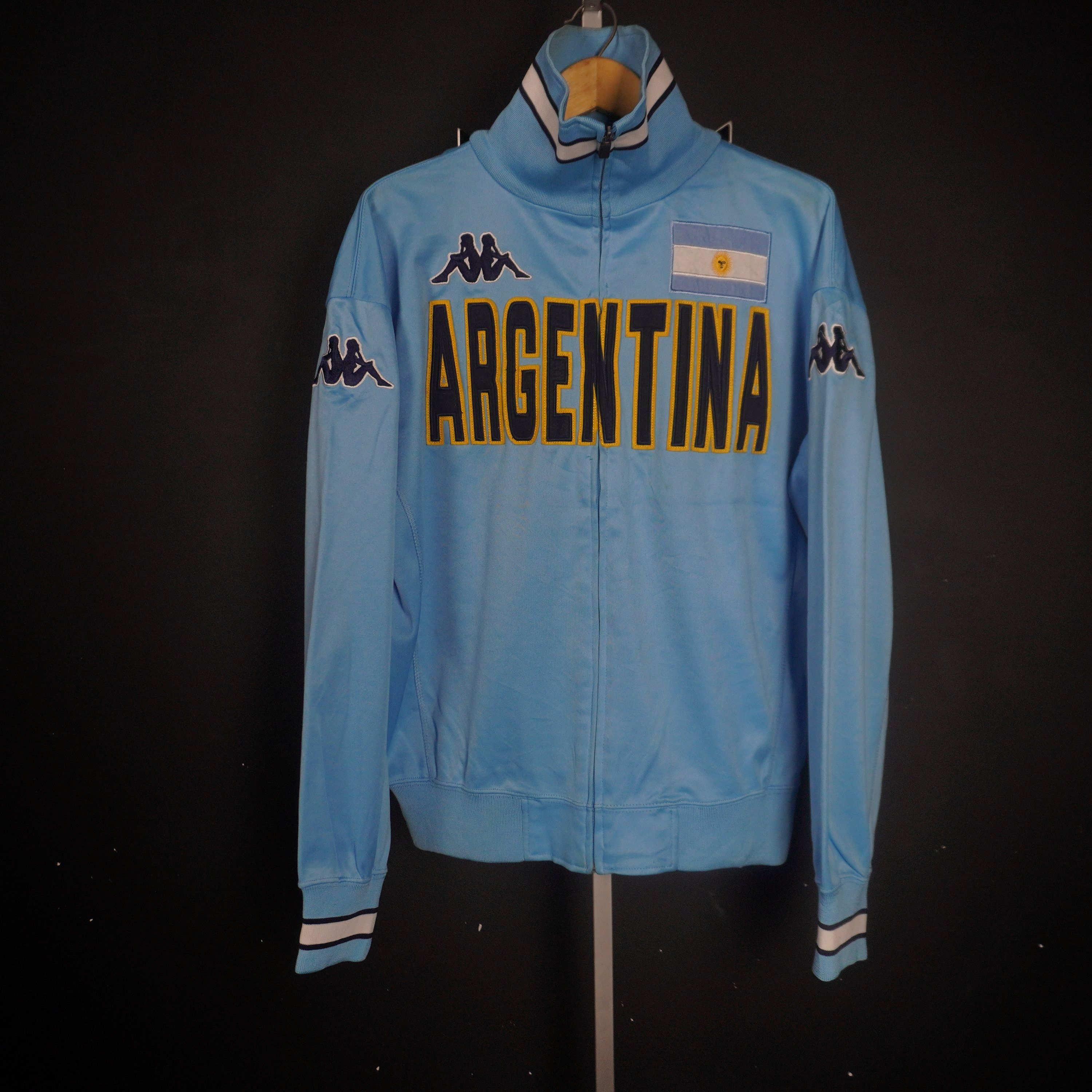 Kappa Vintage Retro Kappa Argentina track jacket Size US XL / EU 56 / 4 - 1 Thumbnail