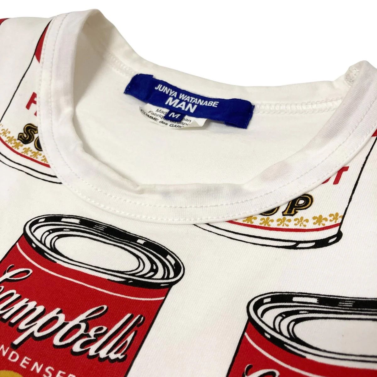 Comme des Garcons × Junya Watanabe Andy Warhol Campbell's Soup Tee Size US M / EU 48-50 / 2 - 3 Thumbnail