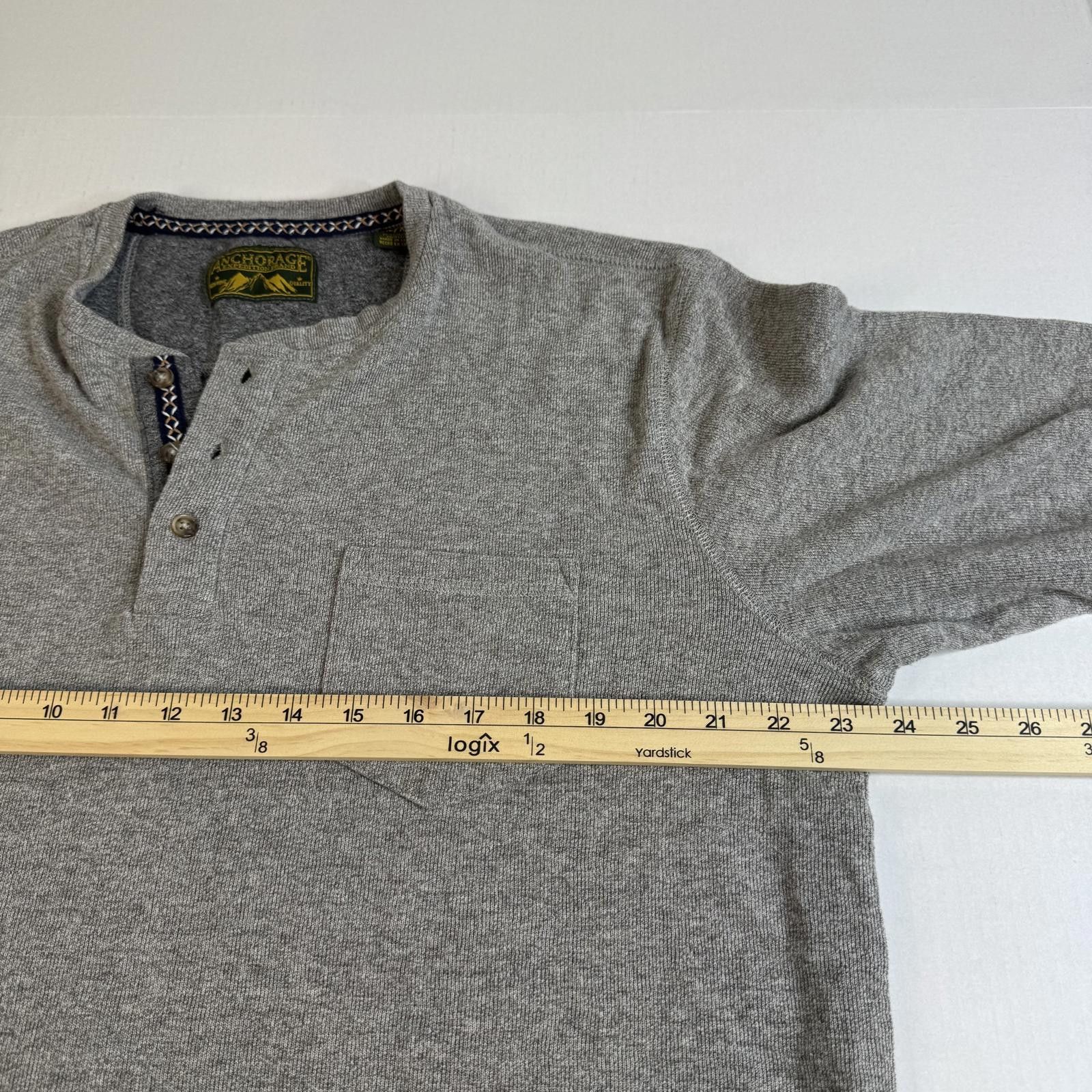 Designer Anchorage Expedition Brand Men’s Grey Sweater Size XL Size US XL / EU 56 / 4 - 6 Thumbnail