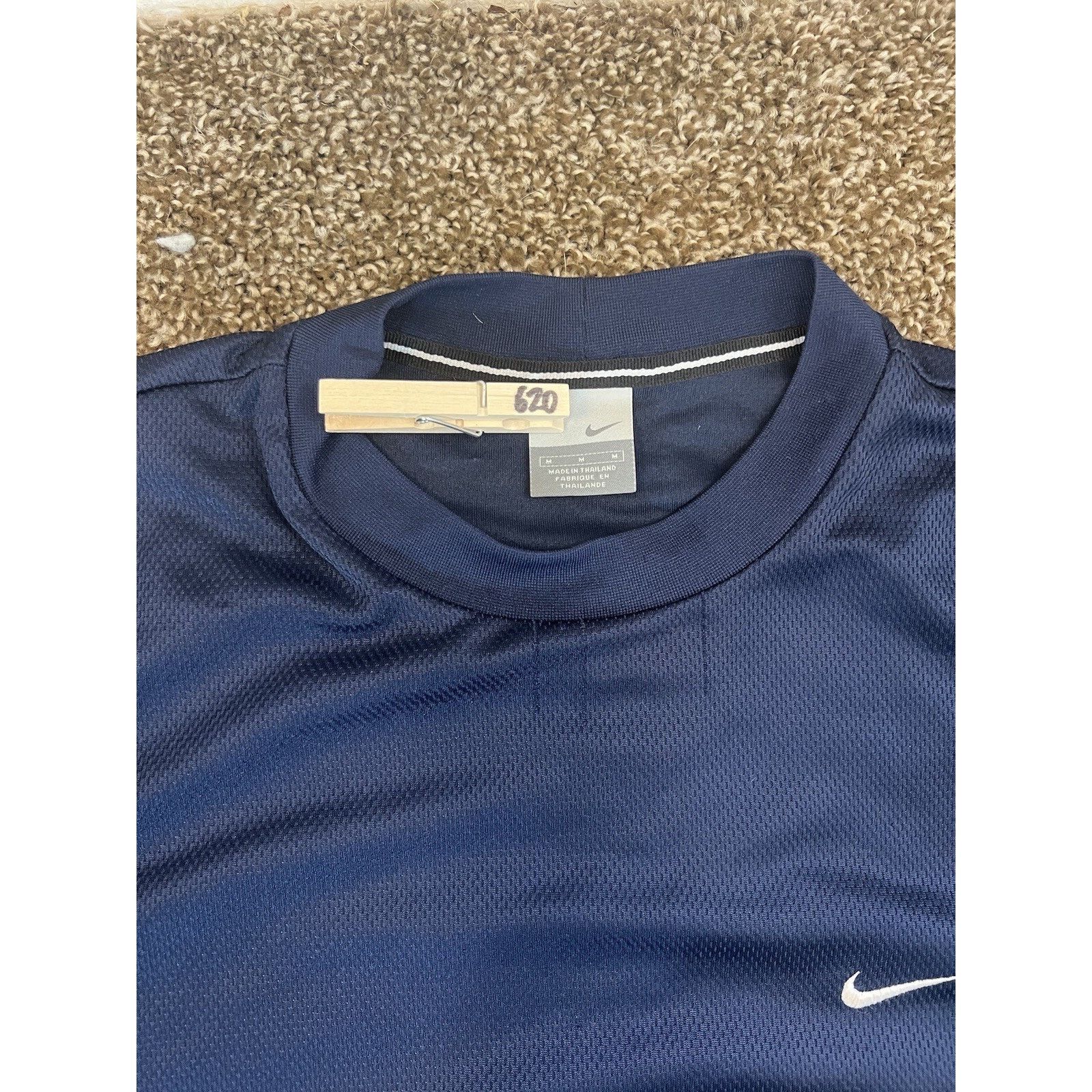 Nike Nike Blank Team Issue Drifit Blue TShirt Mens Size M Size US M / EU 48-50 / 2 - 3 Thumbnail