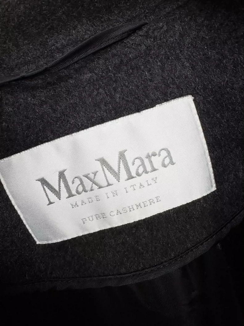 Max Mara Max Mara Grey cashmere coat Size M / US 6-8 / IT 42-44 - 2 Thumbnail