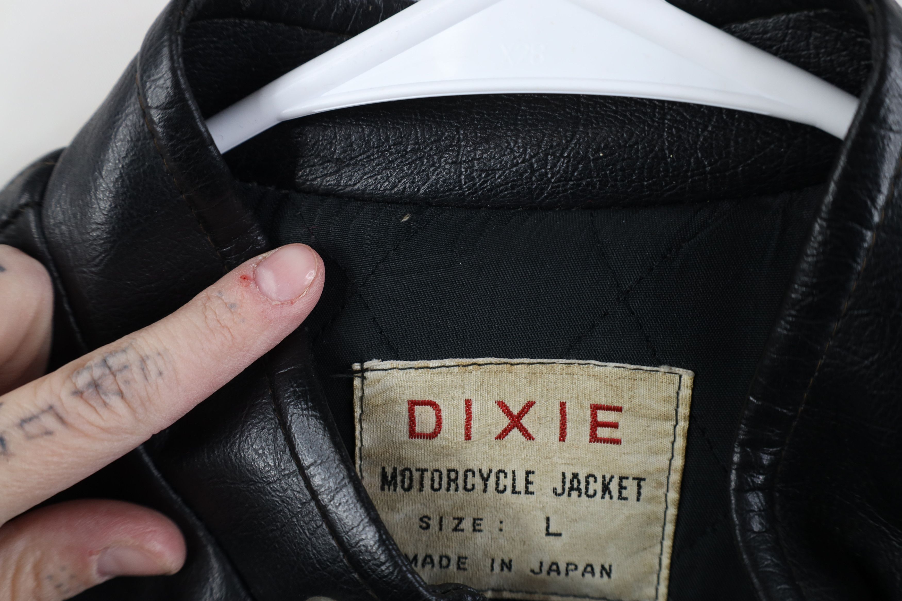 Vintage Vintage 60s 70s Streetwear Leather Cafe Racer Jacket Japan Size US L / EU 52-54 / 3 - 14 Thumbnail