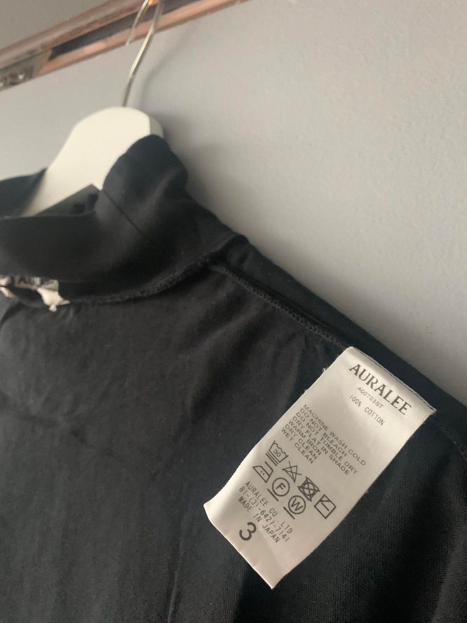 Auralee Auralee Black Seamless Turtleneck Size US M / EU 48-50 / 2 - 7 Thumbnail