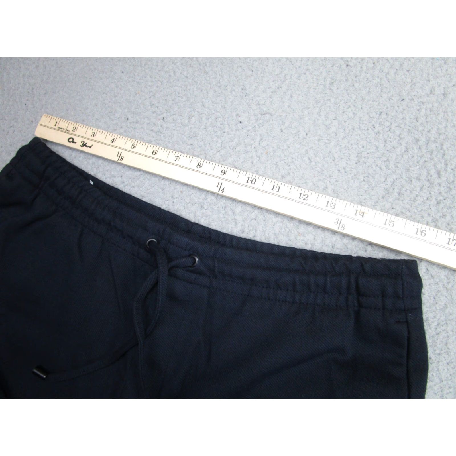 Zara Zara Pants Mens L Blue Ankle 32 Slim Tapered Regular PA Nts Drawstring Elastic Waist Pockets Size US 33 - 7 Thumbnail