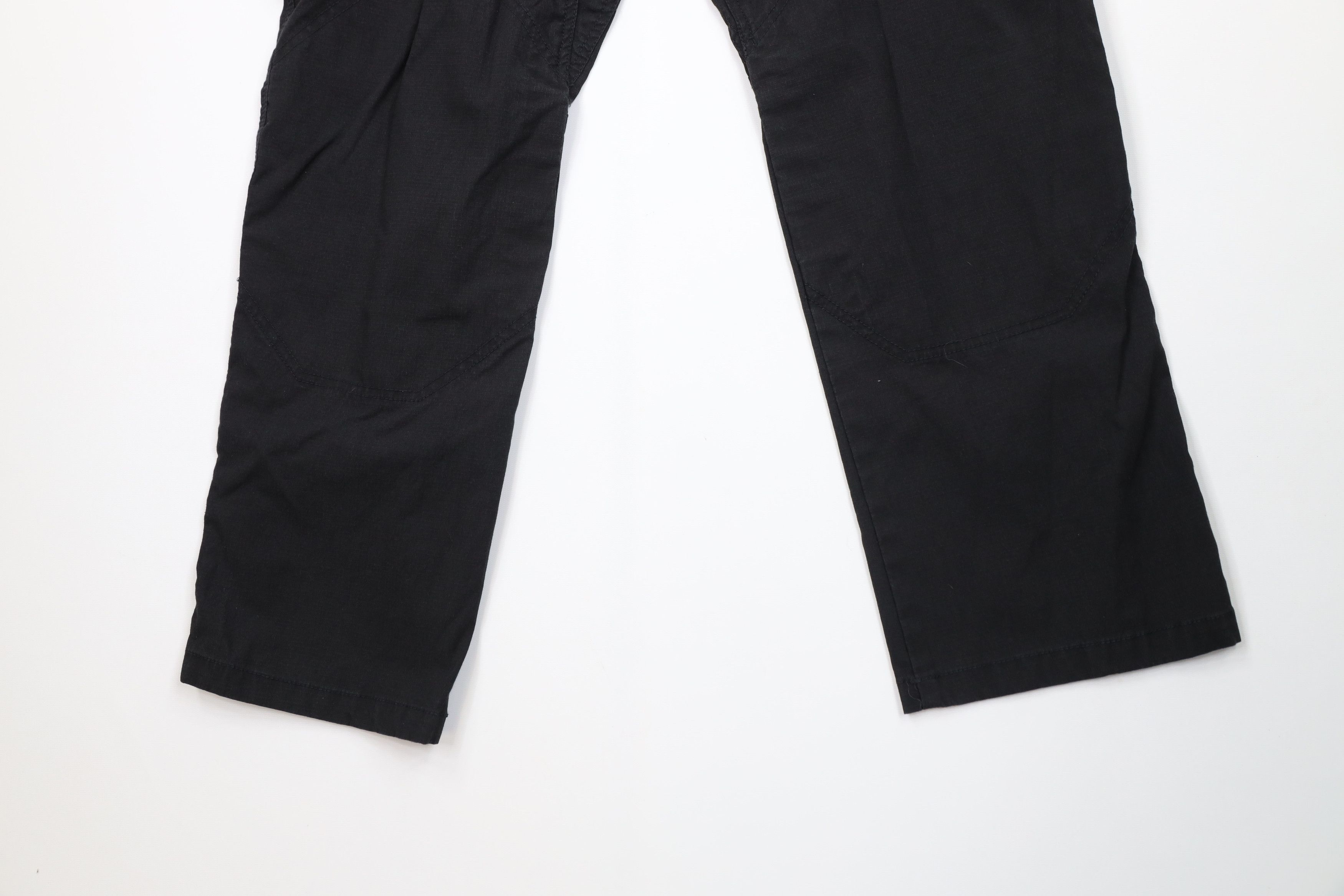 Vintage Vintage Y2K Streetwear Tactical Wide Leg Cargo Pants Black Size US 36 / EU 52 - 4 Thumbnail