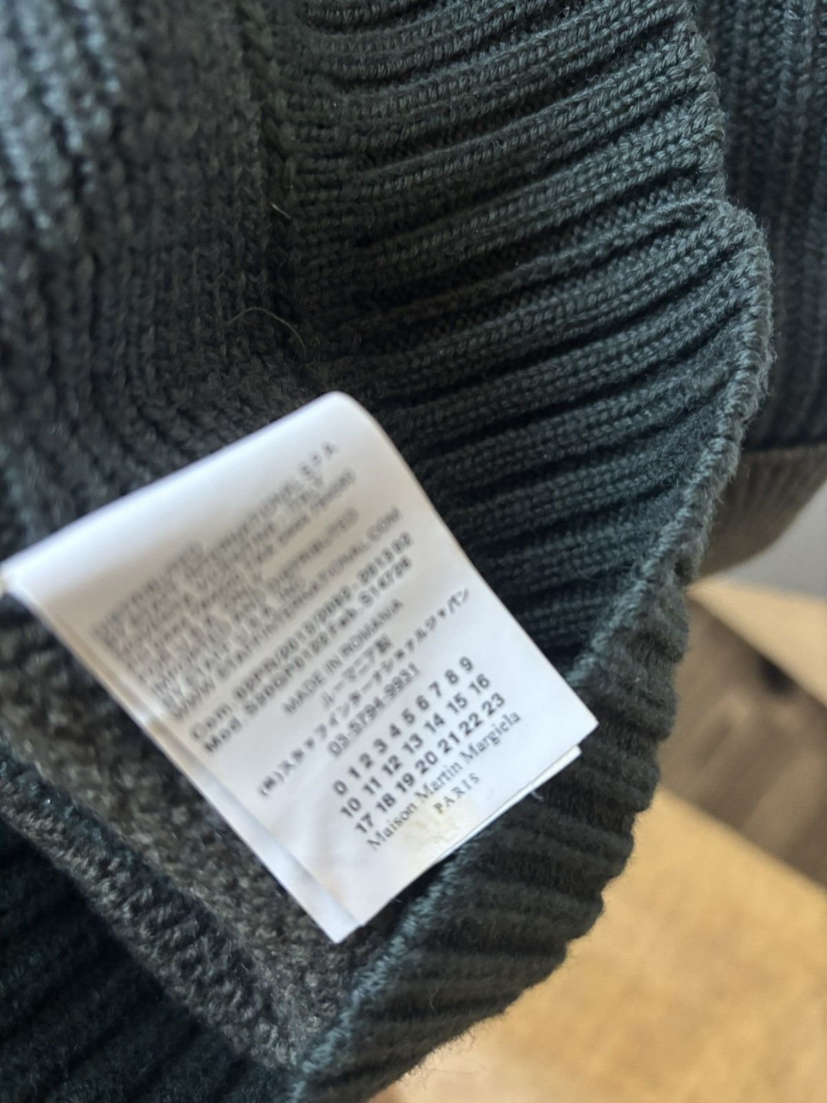 Maison Margiela AW13 Artisanal Reconstructed Beanie Sweater Size US M / EU 48-50 / 2 - 7 Thumbnail