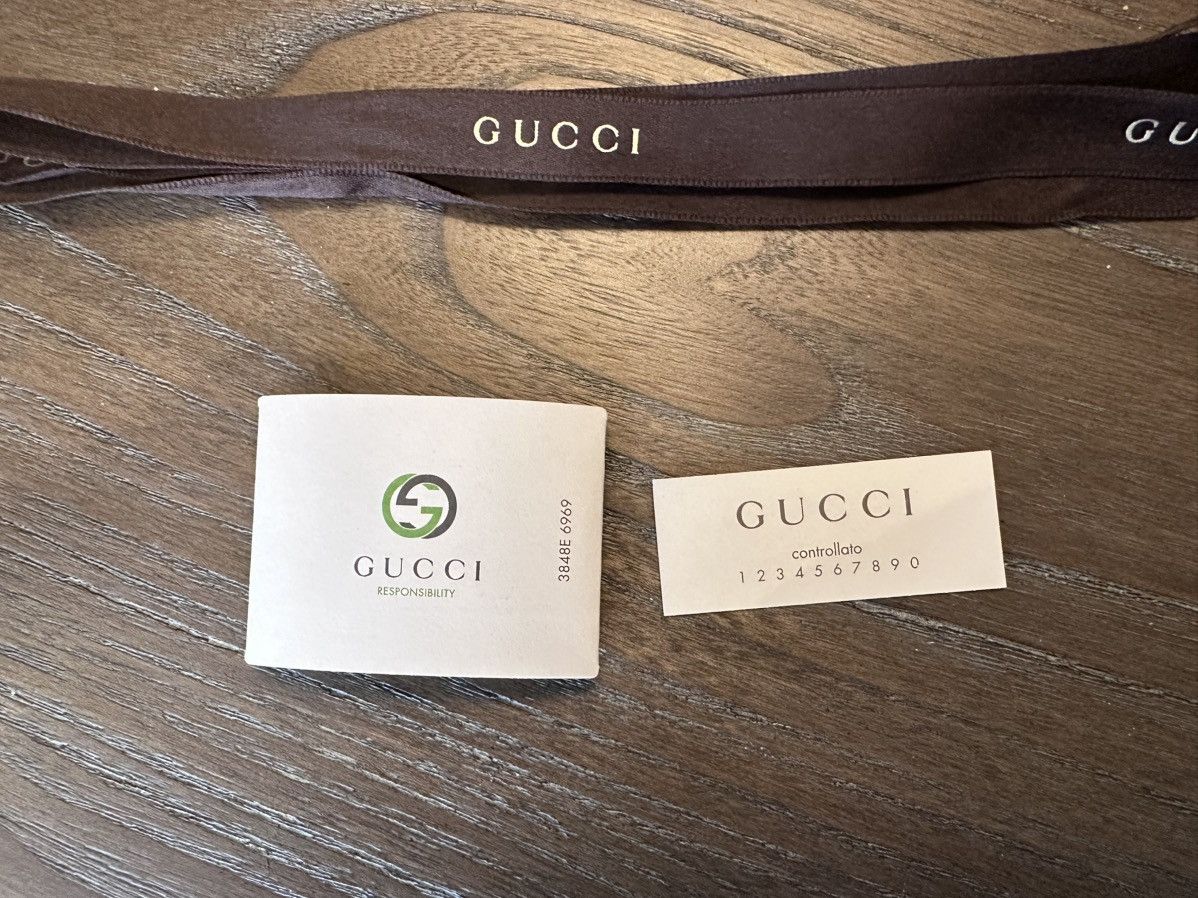 Gucci Gucci Bifold Leather Wallet Size ONE SIZE - 11 Thumbnail