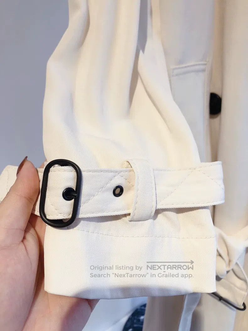 Acne Studios Acne Studios Beige Long Classic Trench Coat Size 4XL / US 24-26 - 3 Thumbnail