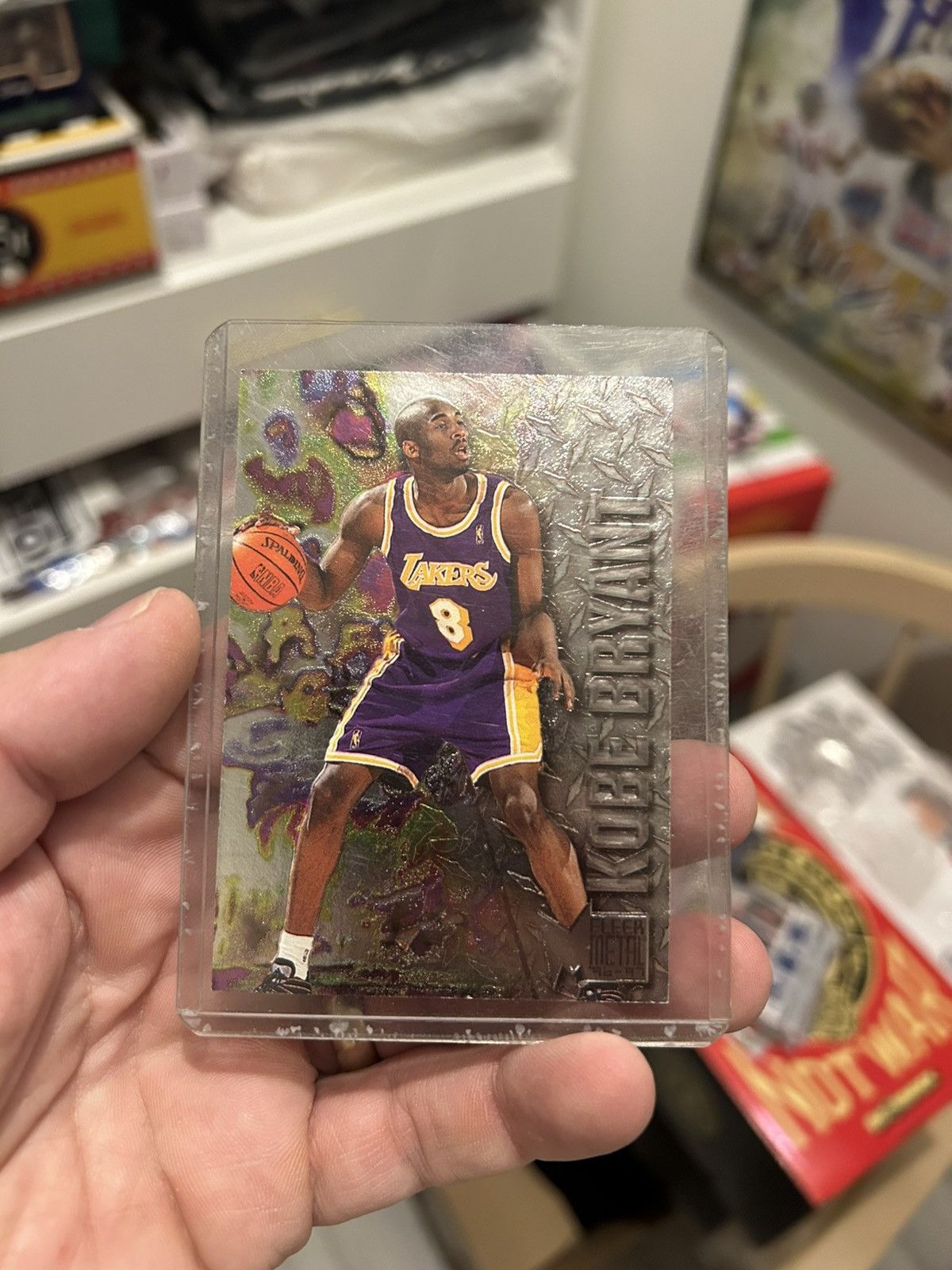 NBA × Nike Fleer Metal 96-97 Kobe Bryant Rookie card Size ONE SIZE - 1 Thumbnail