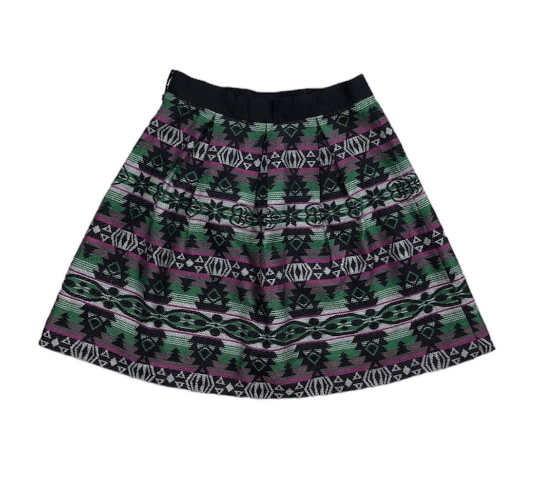 Japanese Brand OPAQUE CLIP Mini Skirt #2648-95 Size 25" / US 0 / IT 36 - 6 Thumbnail