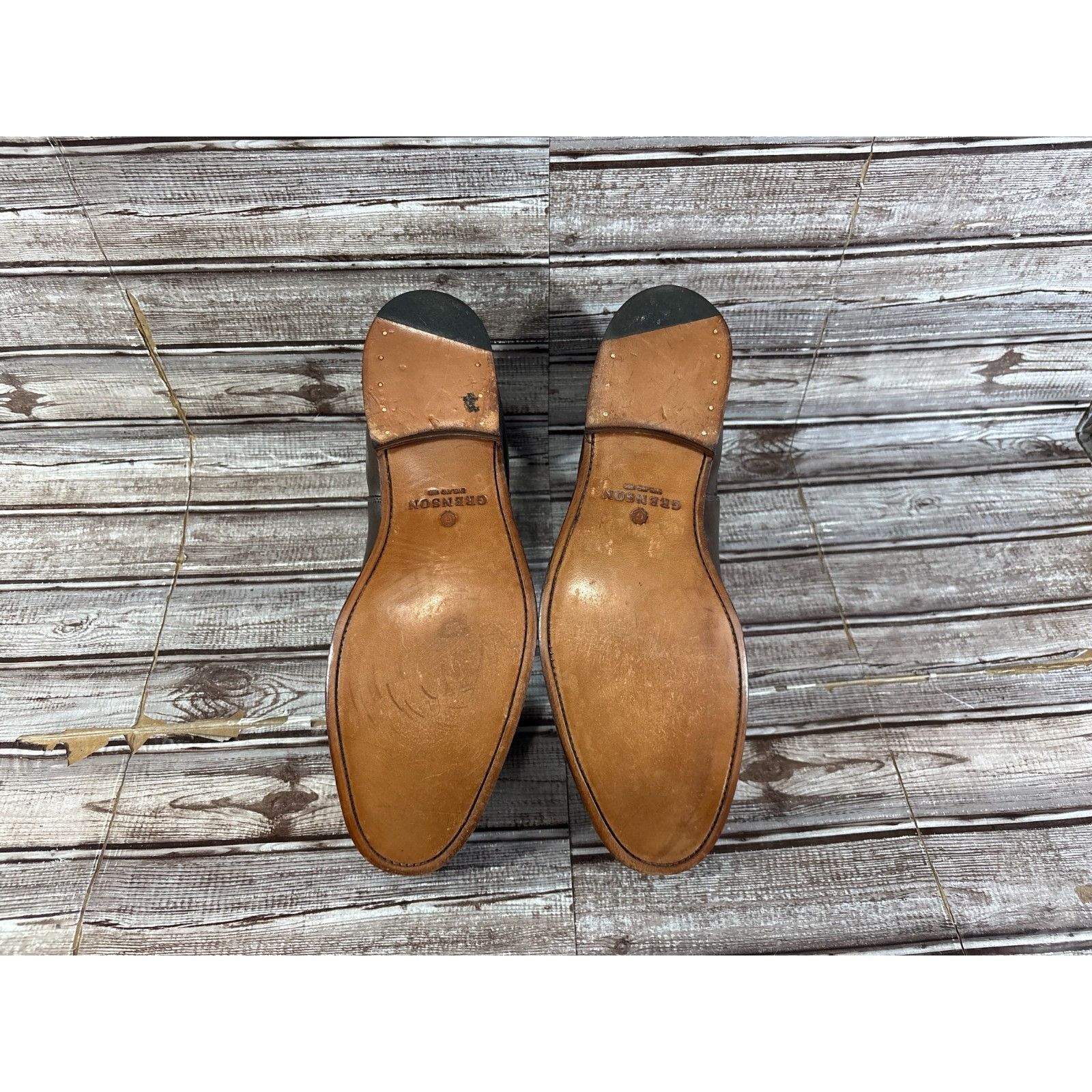 Grenson Grenson Declan leather Chelsea Boots Sz 10 F US 11 color dar Size US 11 / EU 44 - 7 Thumbnail