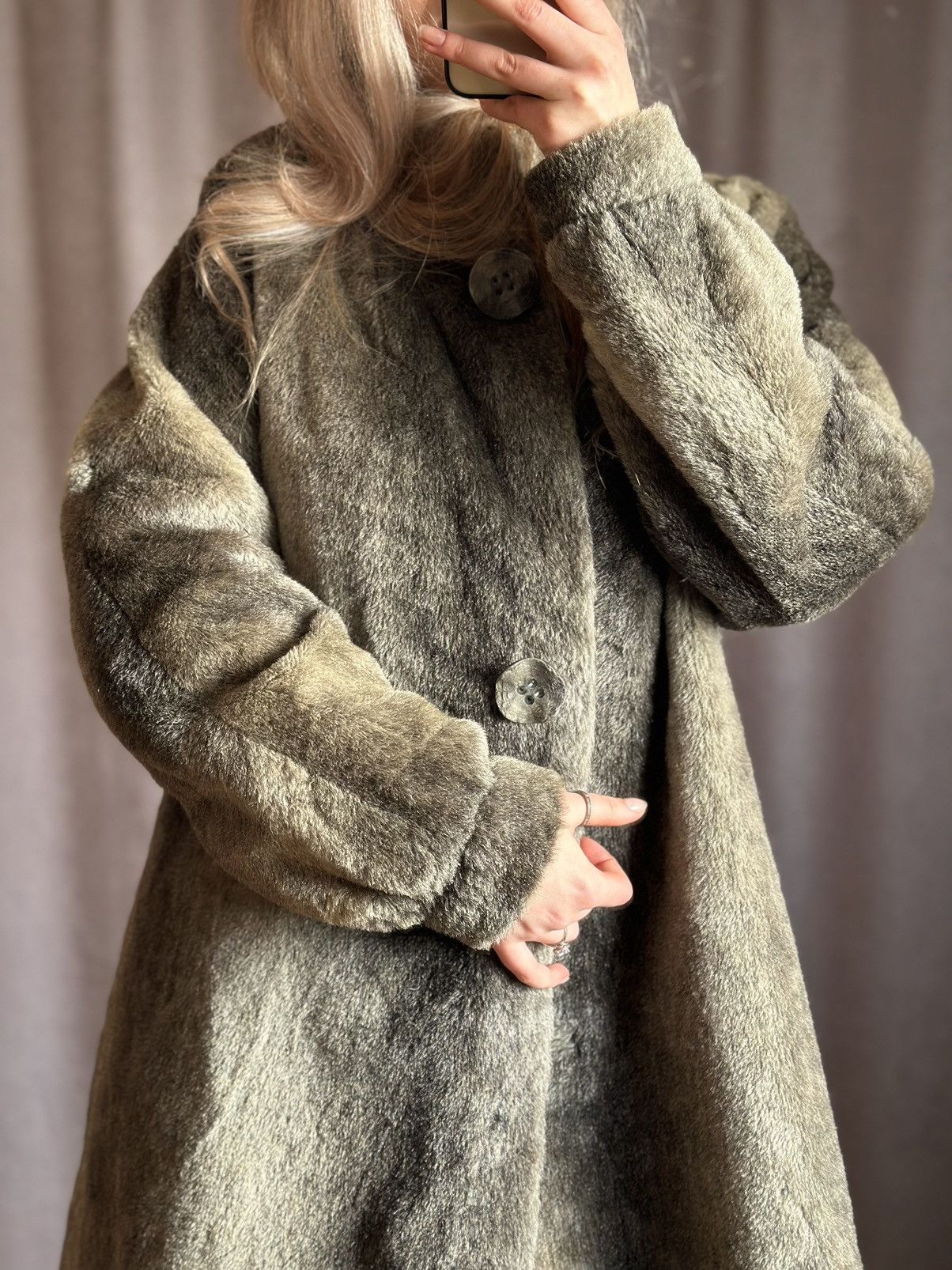 Lanvin Faux Fur Jacket Lanvin Vintage IfSixWasNine style LGB HYPE Size M / US 6-8 / IT 42-44 - 4 Thumbnail