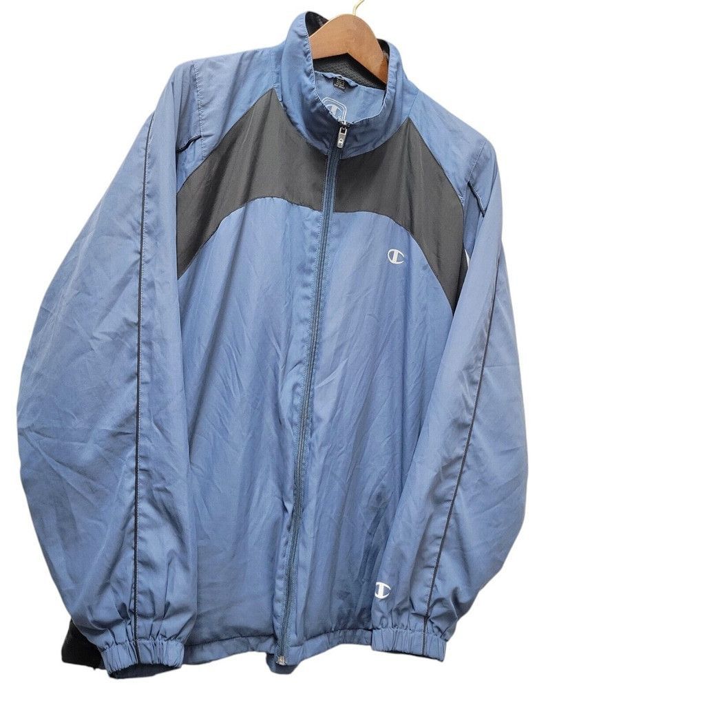 Champion Champion Full-Zip Track Jacket Blue And Black Men’s Size US XXL / EU 58 / 5 - 2 Thumbnail