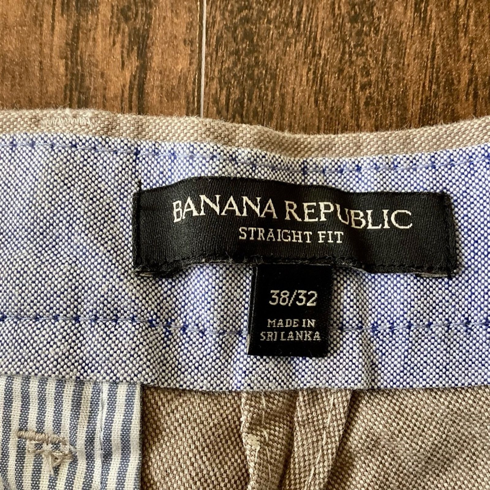 Banana Republic Banana Republic straight fit khaki pants Size US 38 / EU 54 - 2 Thumbnail