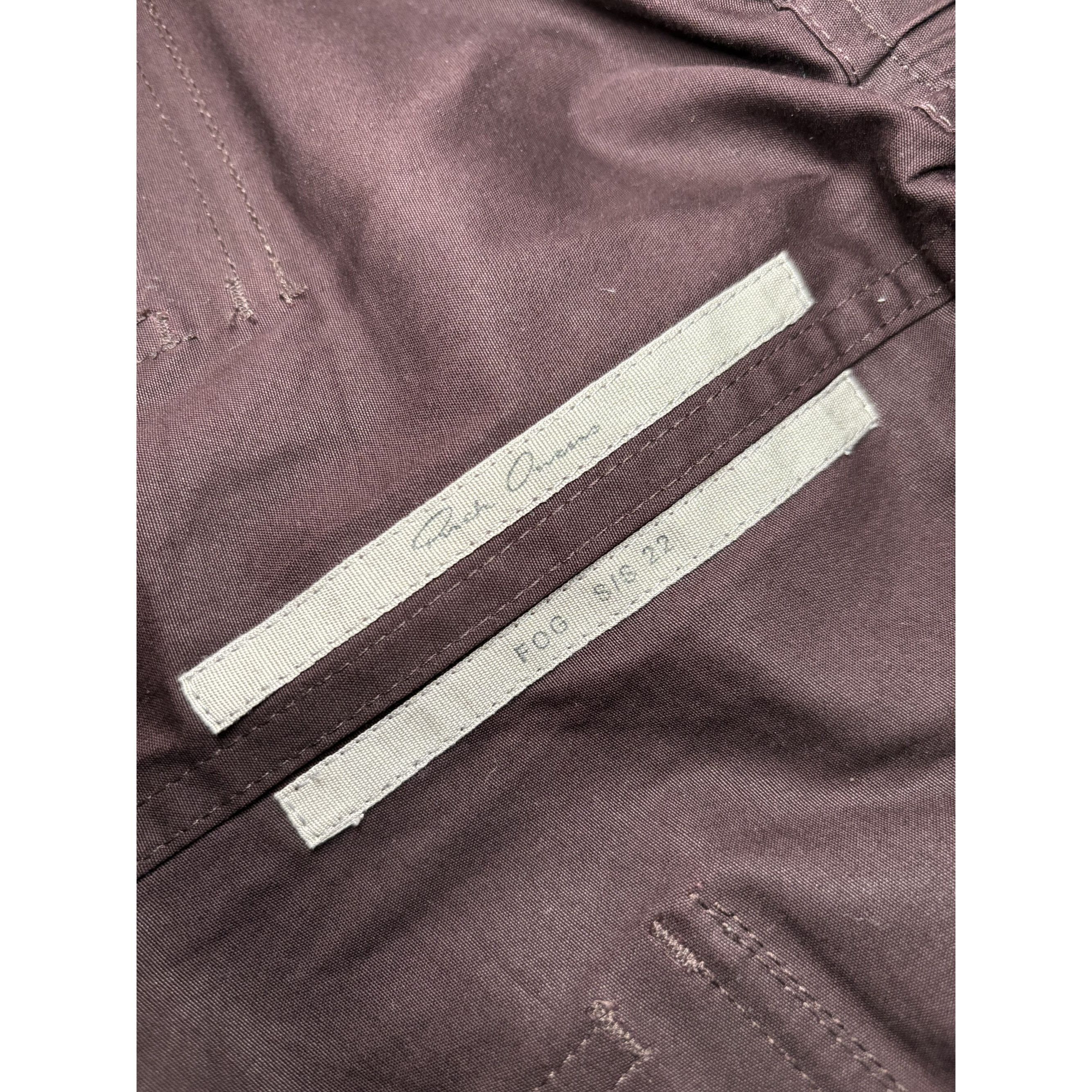 Rick Owens Rick Owens Mainline 1/1 'Sample' Geth Bela Pants Size US 32 / EU 48 - 8 Thumbnail