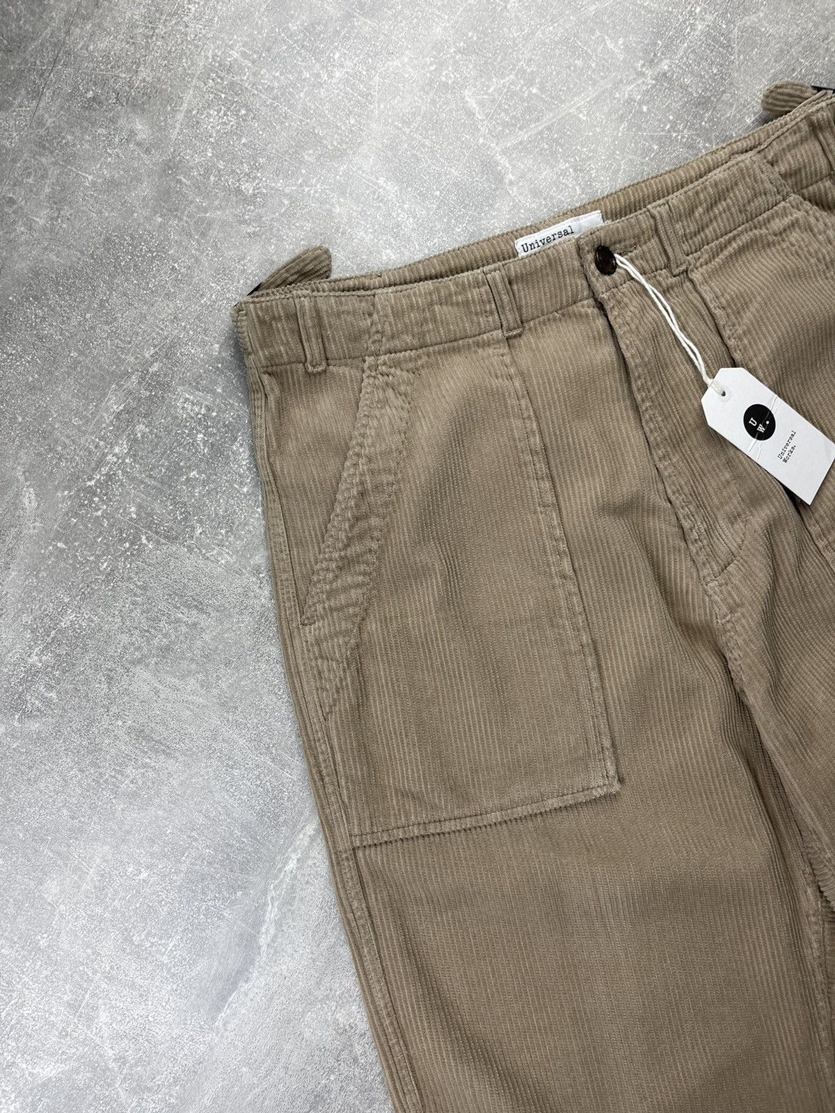 Universal Works Universal Works Fatigue Pants Beige Corduroy Utility Size US 30 / EU 46 - 10 Thumbnail