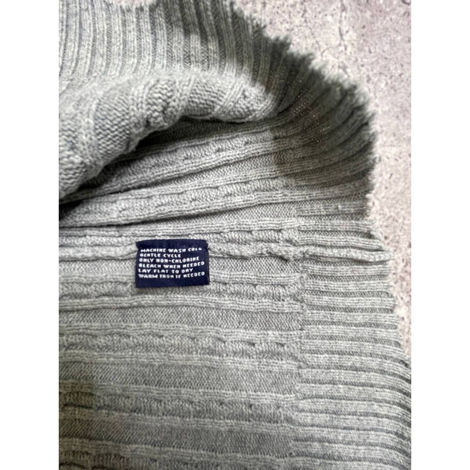 Vintage Vintage American Living Cable Knit Distressed Sweater Size M Size US M / EU 48-50 / 2 - 6 Thumbnail
