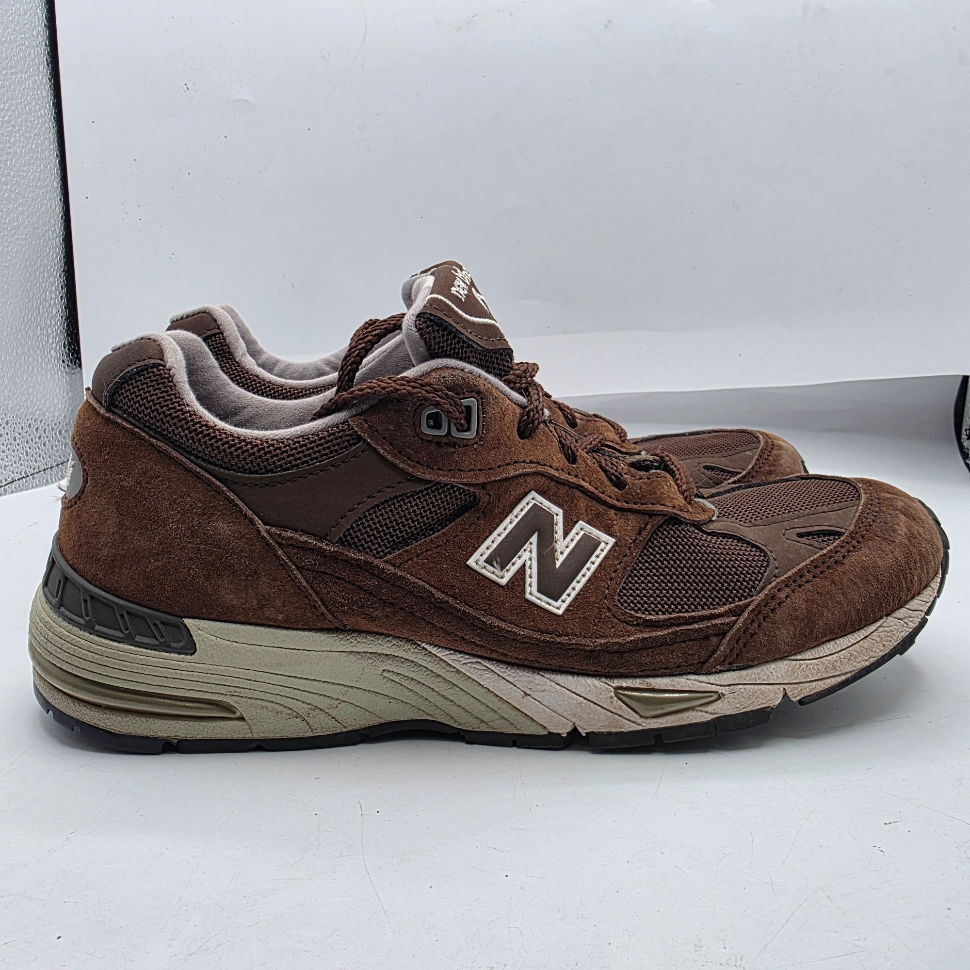New Balance New Balance 991 Womens Size 8 Brown Casual Running Shoes Mad Size US 8 / EU 41 - 11 Thumbnail