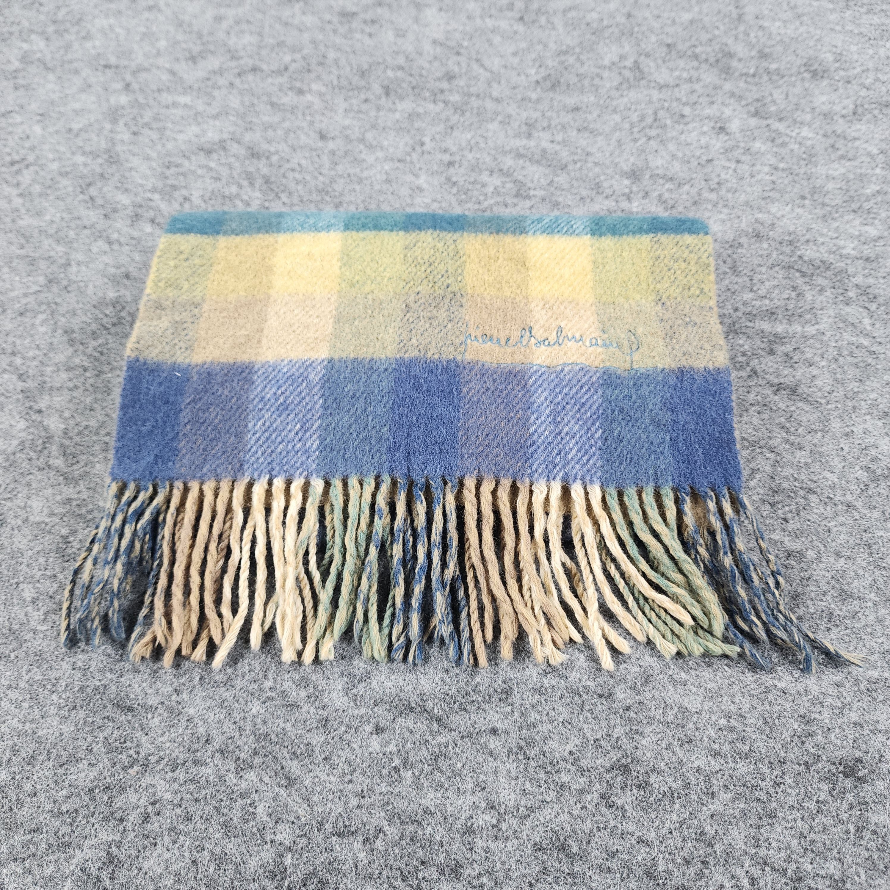 Pierre Balmain × Vintage Pierre Balmain Scarf / Muffler / Neckwear D003 Size ONE SIZE - 4 Thumbnail