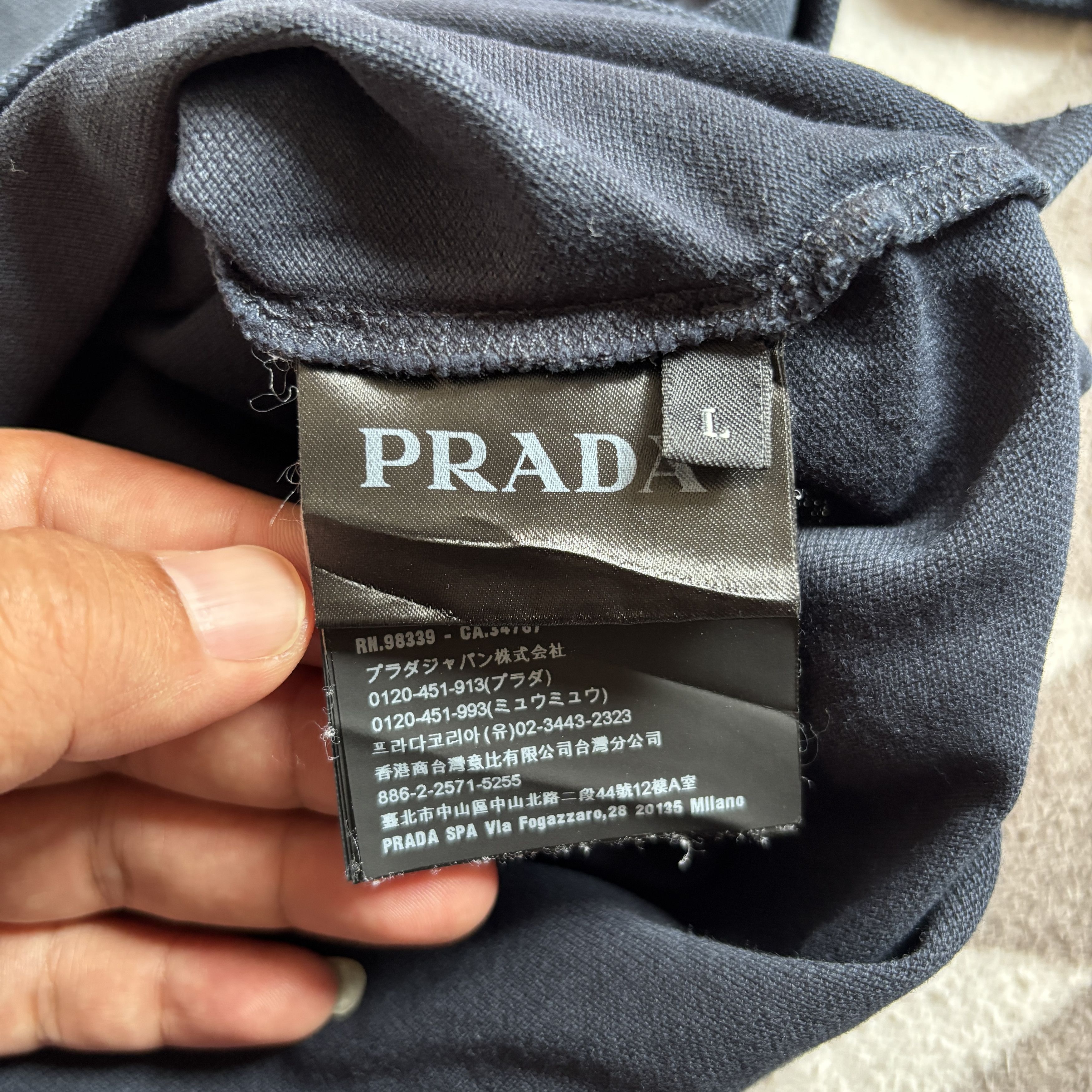 Prada Prada polo shirt Size US L / EU 52-54 / 3 - 5 Thumbnail