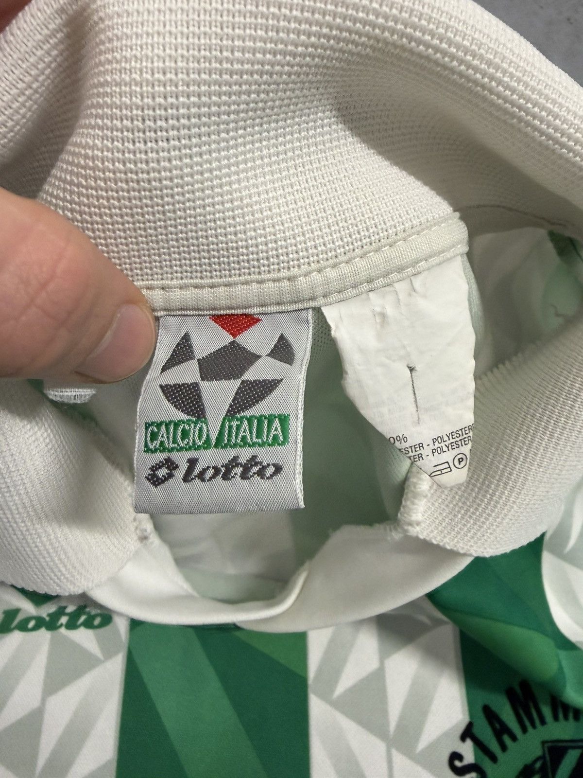Lotto Sport Vintage 90s Lotto Rapid Stammtisch Fan Soccer Jersey Size US XL / EU 56 / 4 - 8 Thumbnail