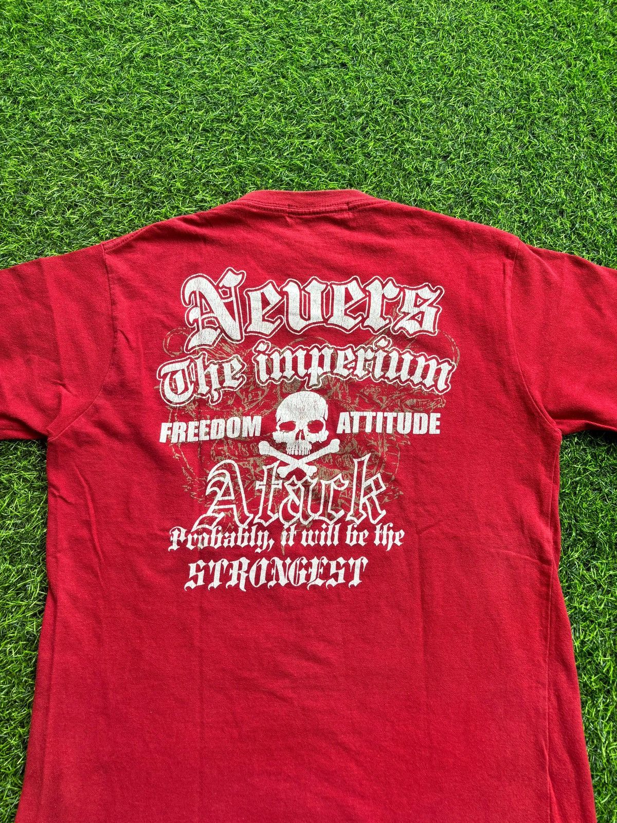 Hysteric Glamour Y2k Earthgrand Nevers the imperium Punk Style Tshirt Size US L / EU 52-54 / 3 - 4 Thumbnail