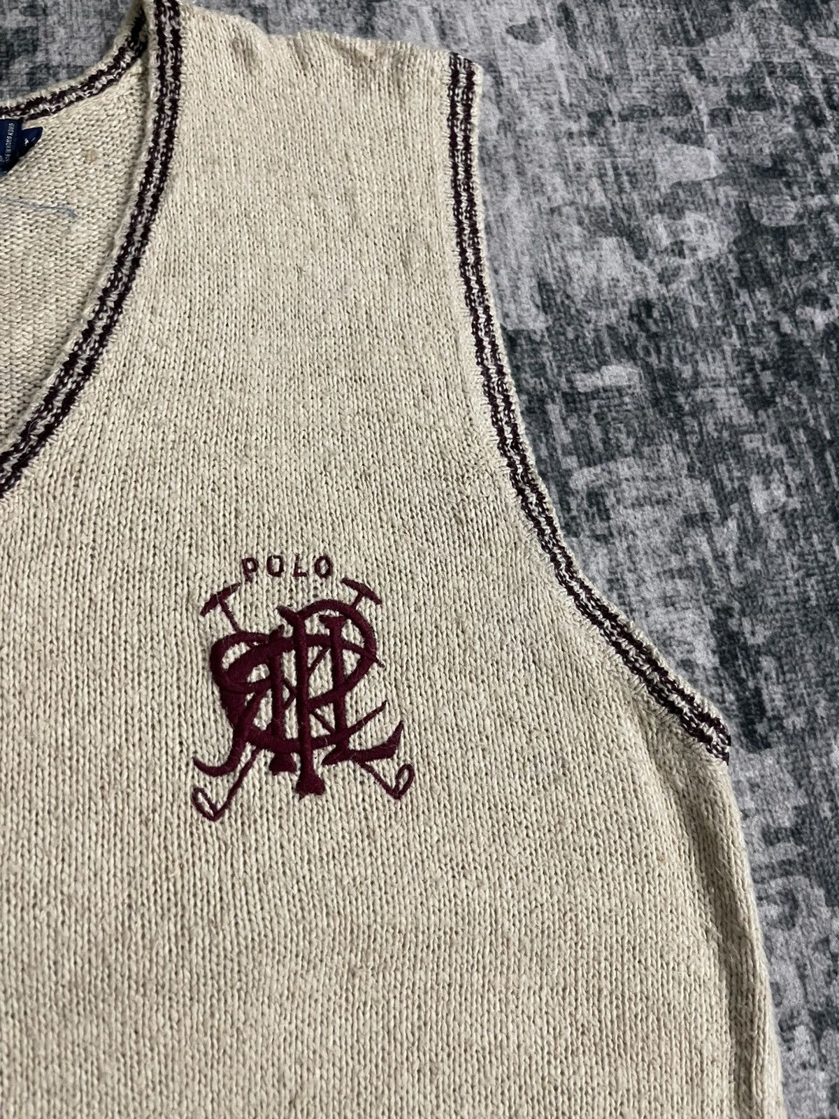 Polo Ralph Lauren Vintage Polo Ralph Lauren Silk Vest Size US M / EU 48-50 / 2 - 7 Thumbnail