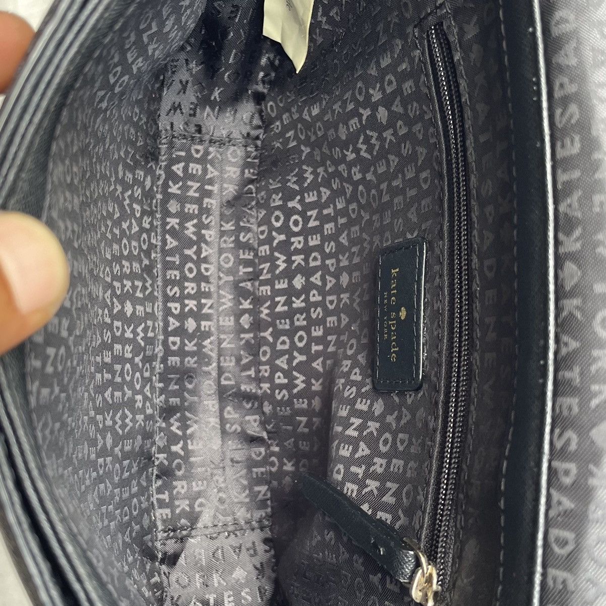 Jack Spade Kate Spade Black Leather Crossbody Size ONE SIZE - 16 Thumbnail