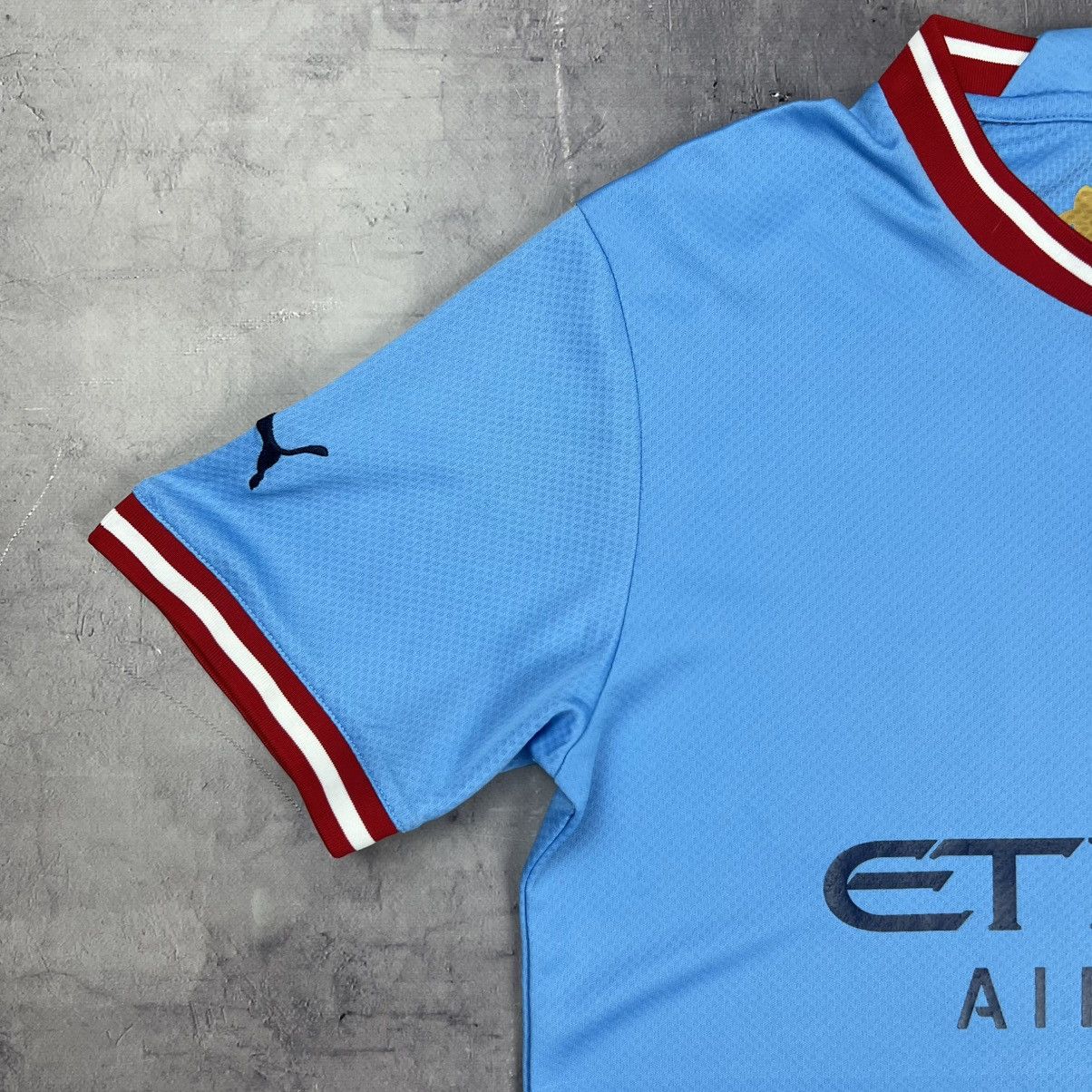 Puma Rare! Foden 47 Puma Manchester City Soccer Jersey Shirt 00s Size US M / EU 48-50 / 2 - 2 Thumbnail