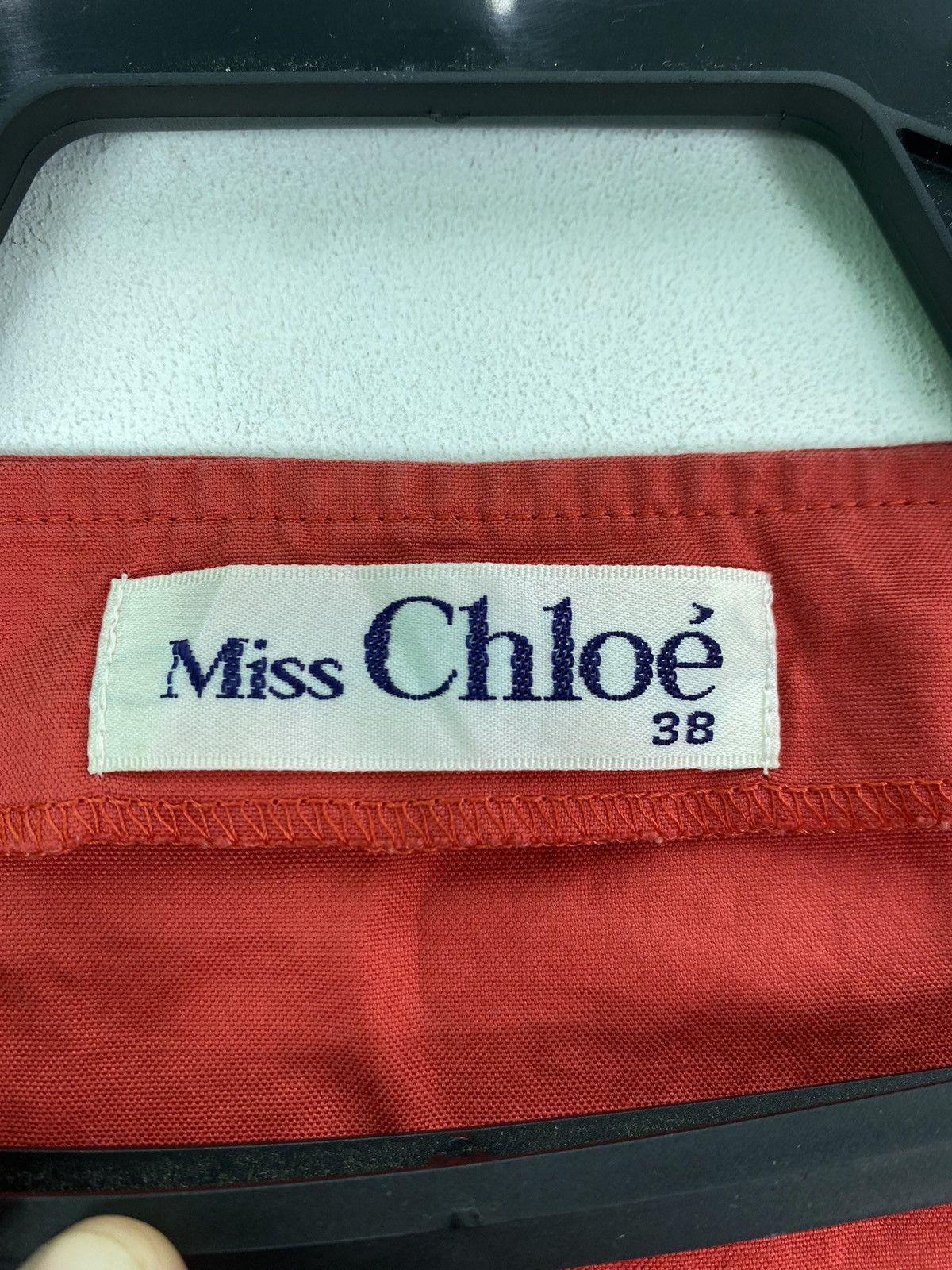 Chloe × Vintage Vtg 90s Miss Chloe button up waistcoat jacket Size XS / US 0-2 / IT 36-38 - 5 Thumbnail