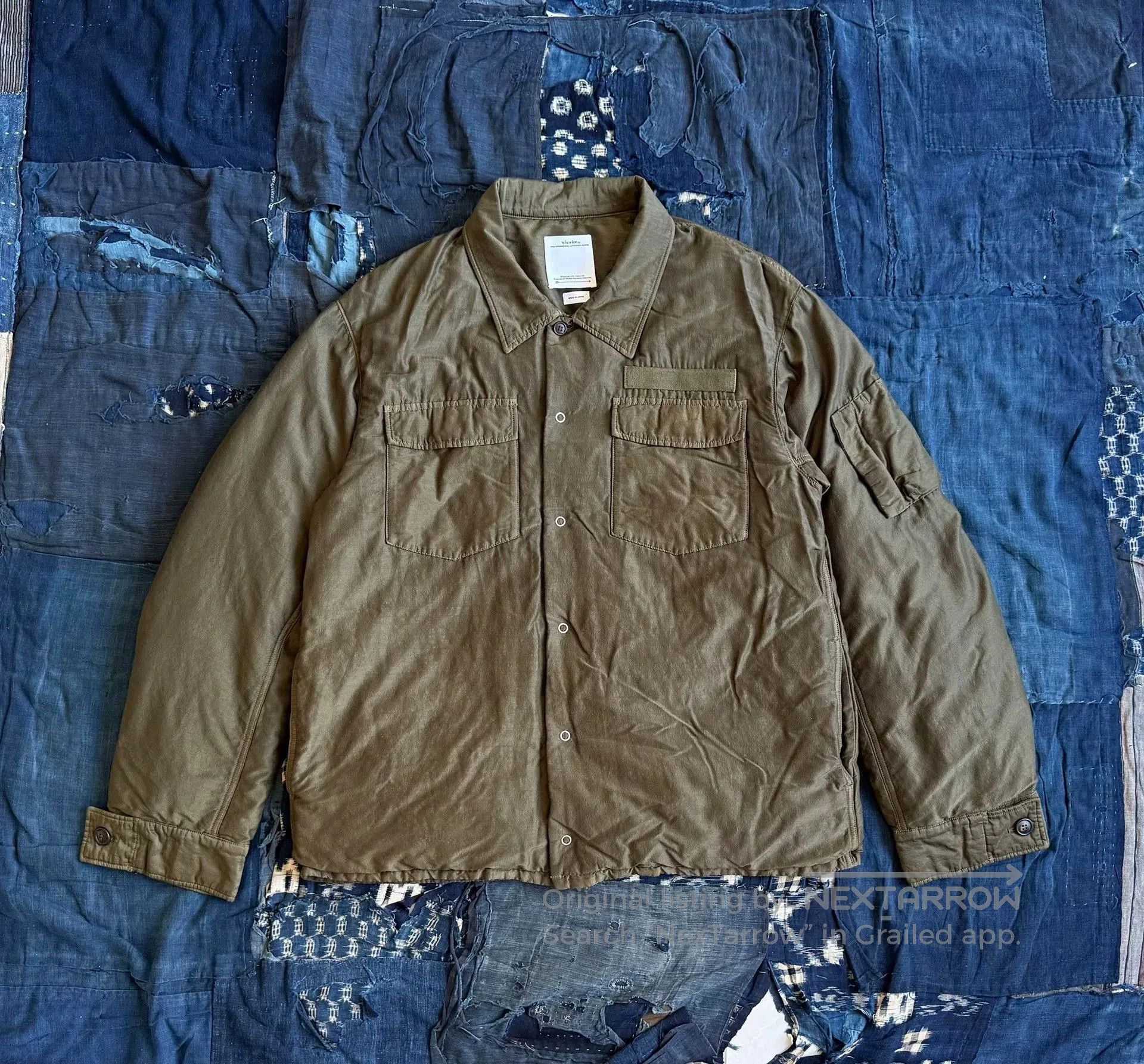 Visvim VISVIM 23AW Heli Crew Down Shirt Jacket. Size US XL / EU 56 / 4 - 1 Thumbnail