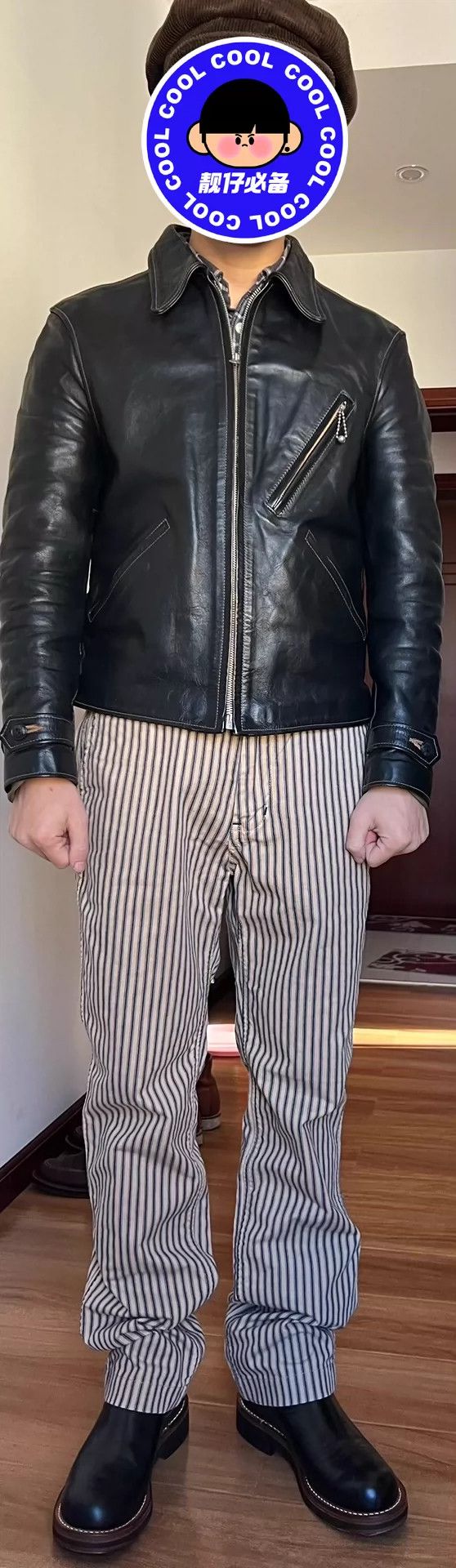 The Real McCoy's The Real McCoy Size 361940s Horsehide Size US M / EU 48-50 / 2 - 8 Thumbnail