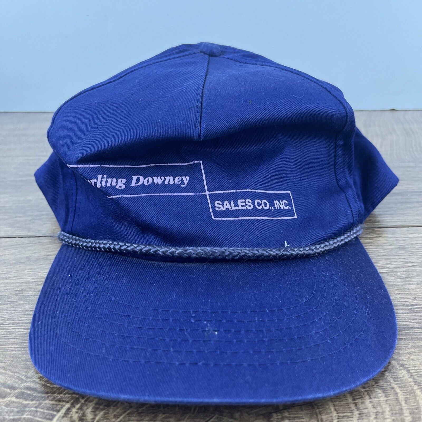 Other Sterling Downey Sales Snapback Hat Blue Adjustable Hat Blue Size ONE SIZE - 3 Thumbnail
