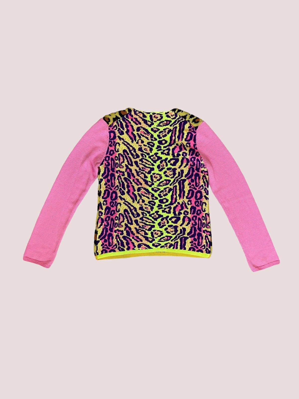 Comme des Garcons Homme Plus Comme Des Garcons Homme Plus AD17 Pink Leopard Sweater Size US S / EU 44-46 / 1 - 3 Thumbnail