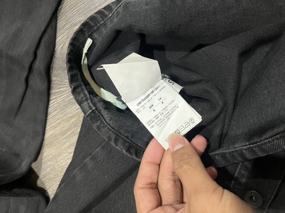 Off-White Off-White "Impressionism" Print Denim Jacket Size US S / EU 44-46 / 1 - 8 Thumbnail