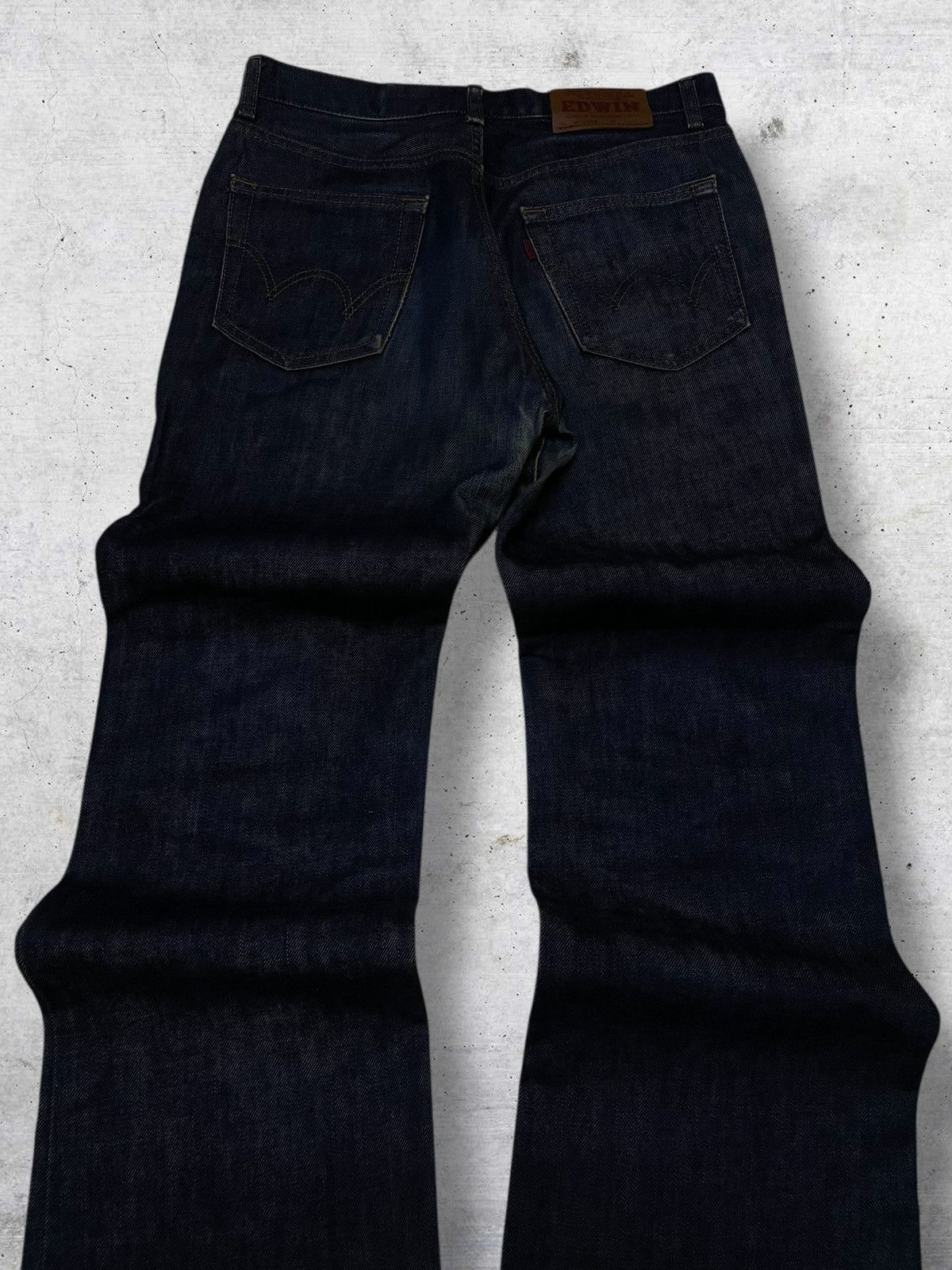 Edwin VINTAGE EDWIN DESIGNER 90S JAPAN INDIGO 503 OG DENIM Size US 28 / EU 44 - 11 Thumbnail