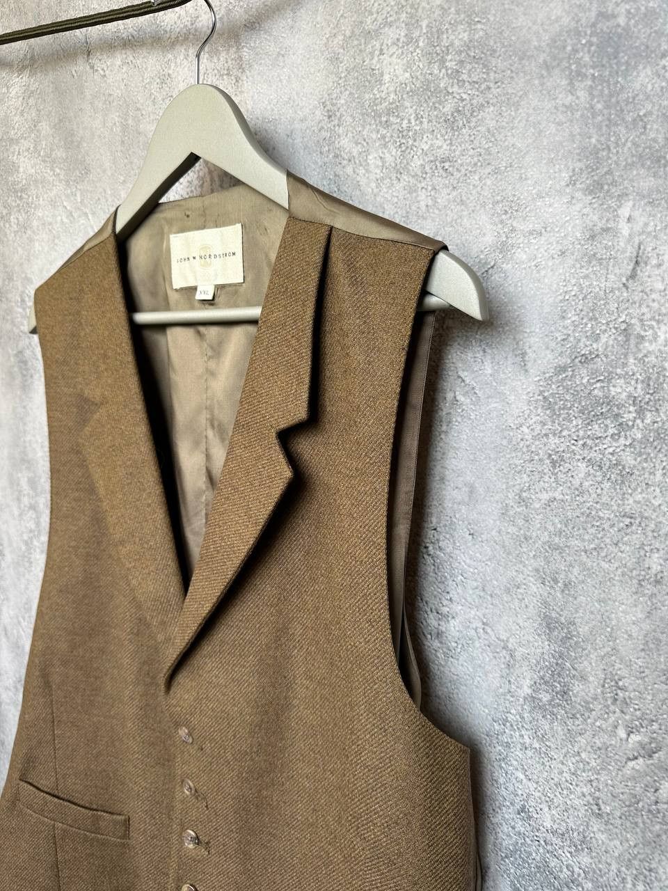 Nordstrom John W. Nordstrom Wool Cashmere Vest USA Vintage Classic Size 54R - 6 Thumbnail